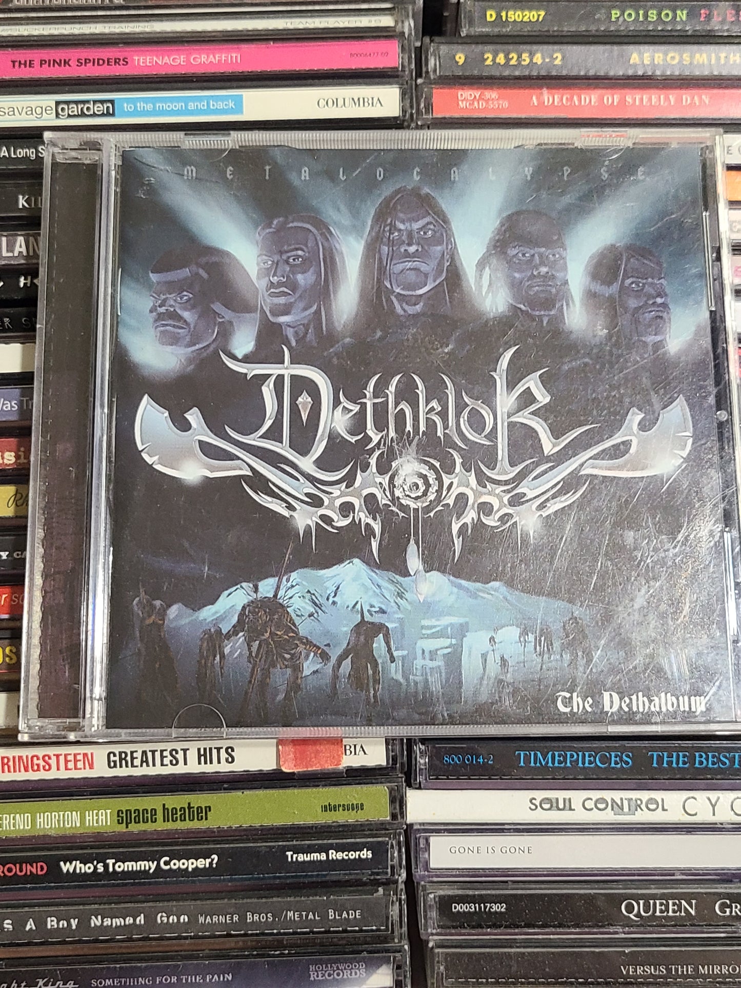 Metalocalypse: Dethklok The Dethalbum A Brutal Metal CD From The Adult Swim Show