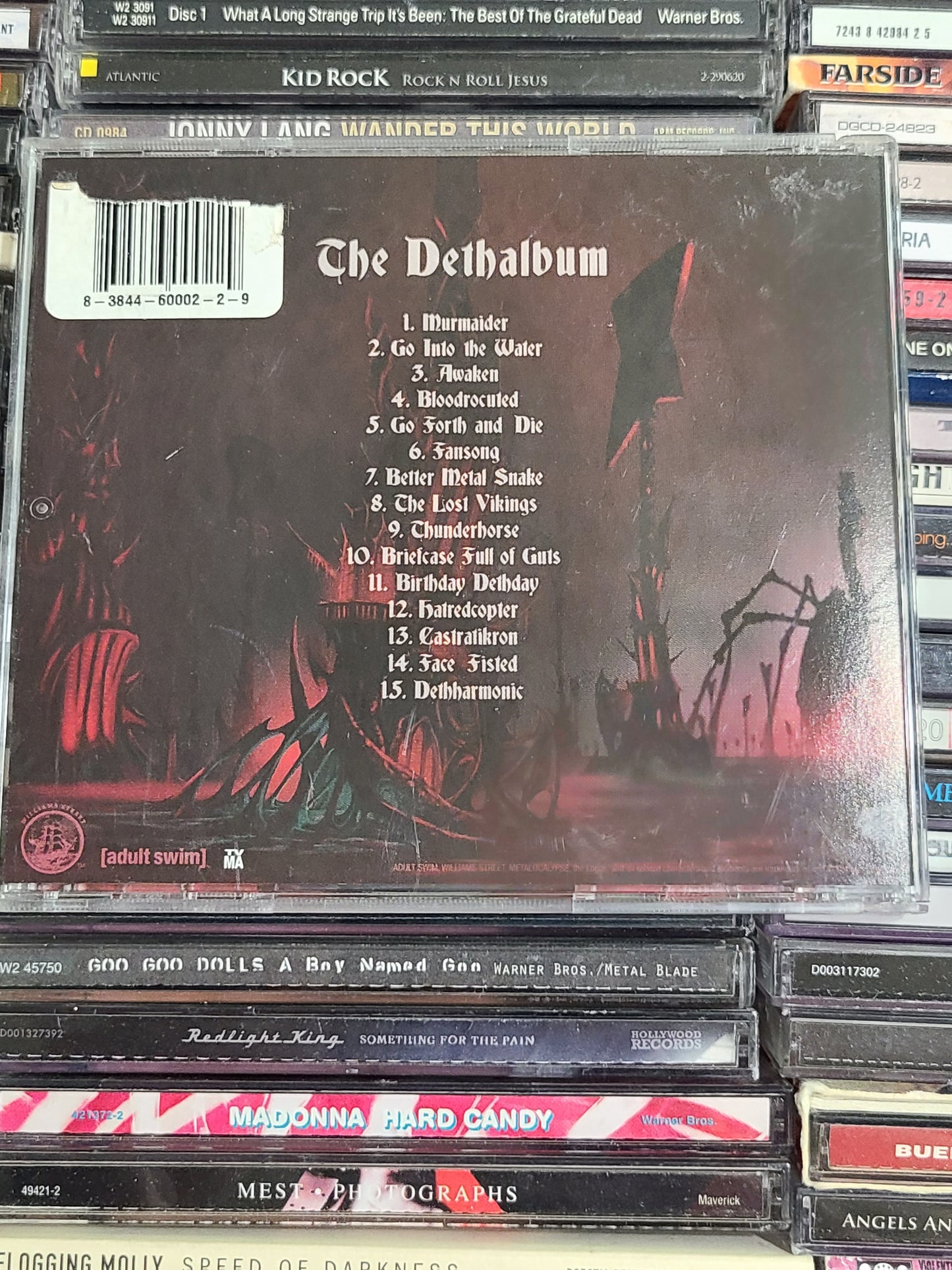 Metalocalypse: Dethklok The Dethalbum A Brutal Metal CD From The Adult Swim Show