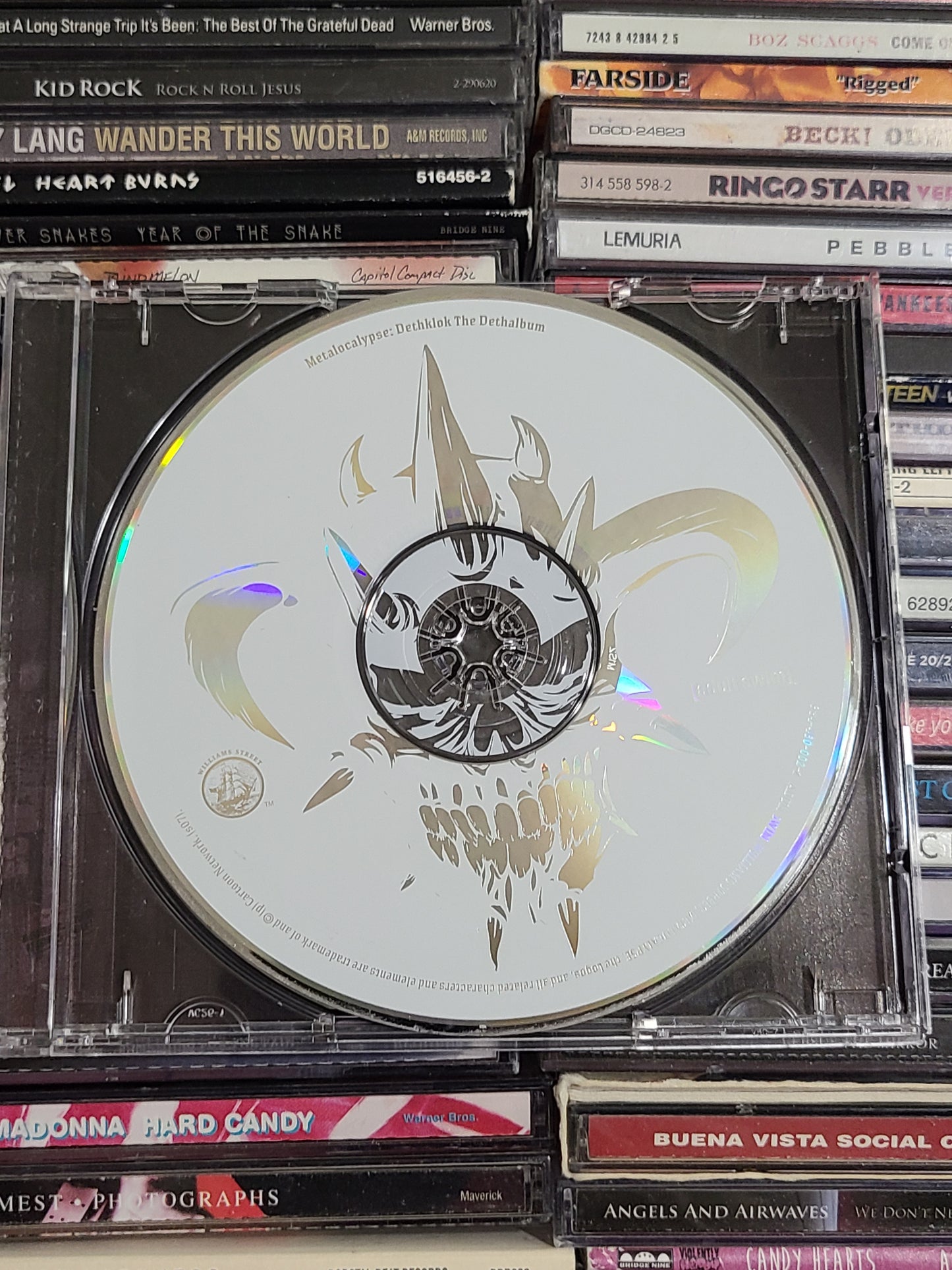 Metalocalypse: Dethklok The Dethalbum A Brutal Metal CD From The Adult Swim Show