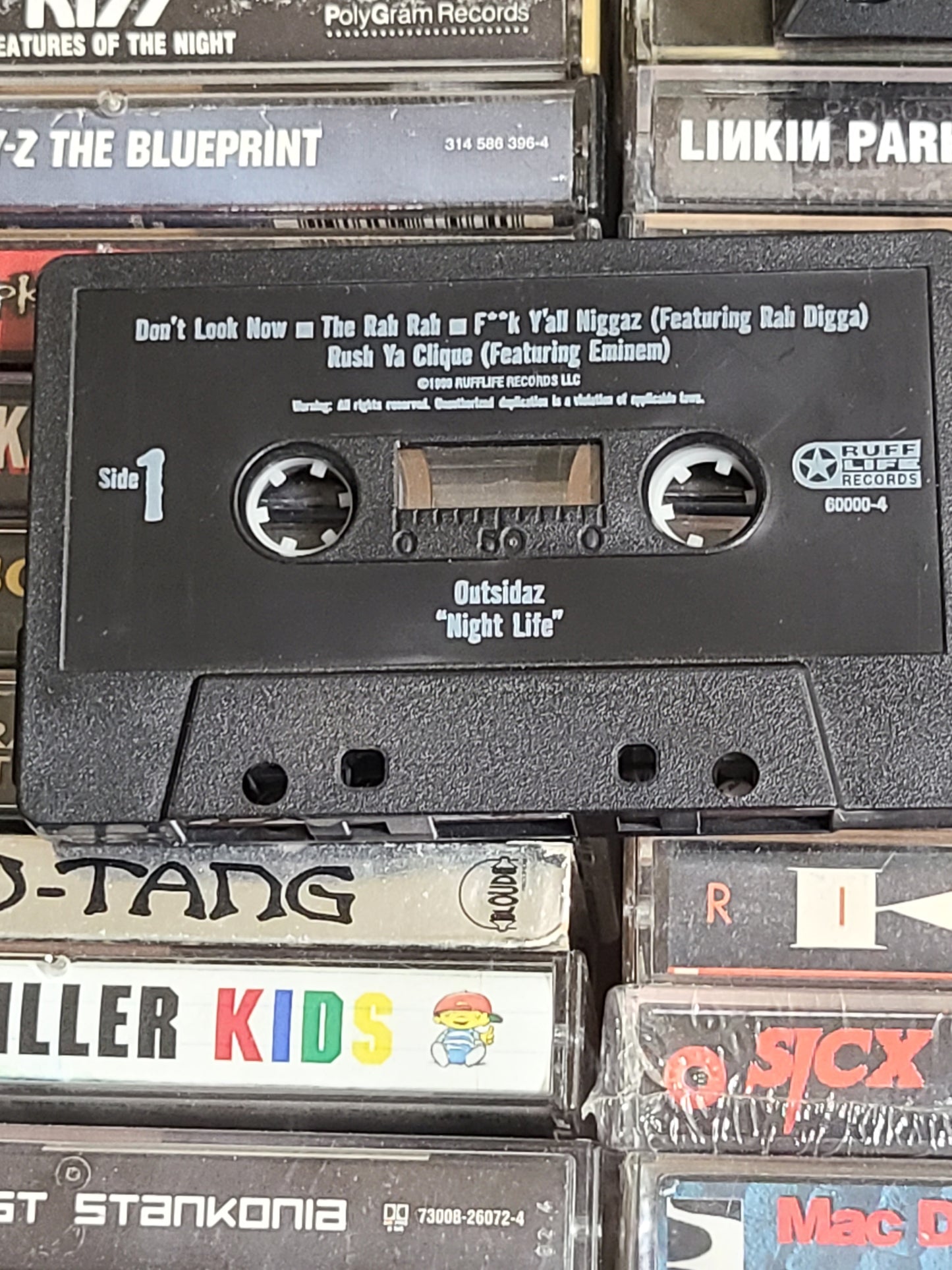 Outsidaz- Night Life Cassette Rare  Eminem Rah Digga OOP HTF