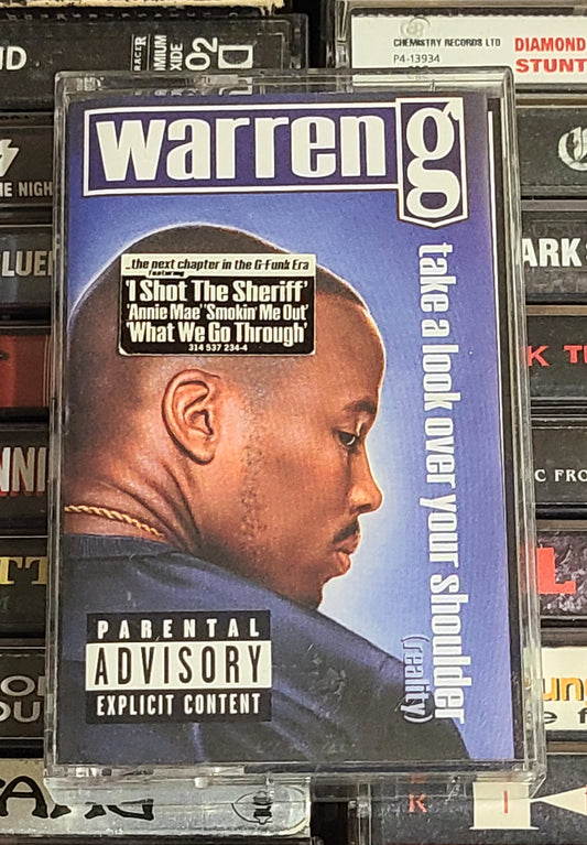 Warren G Take a Look Over Your Shoulder  Cassette Tape Album  Def Jam
