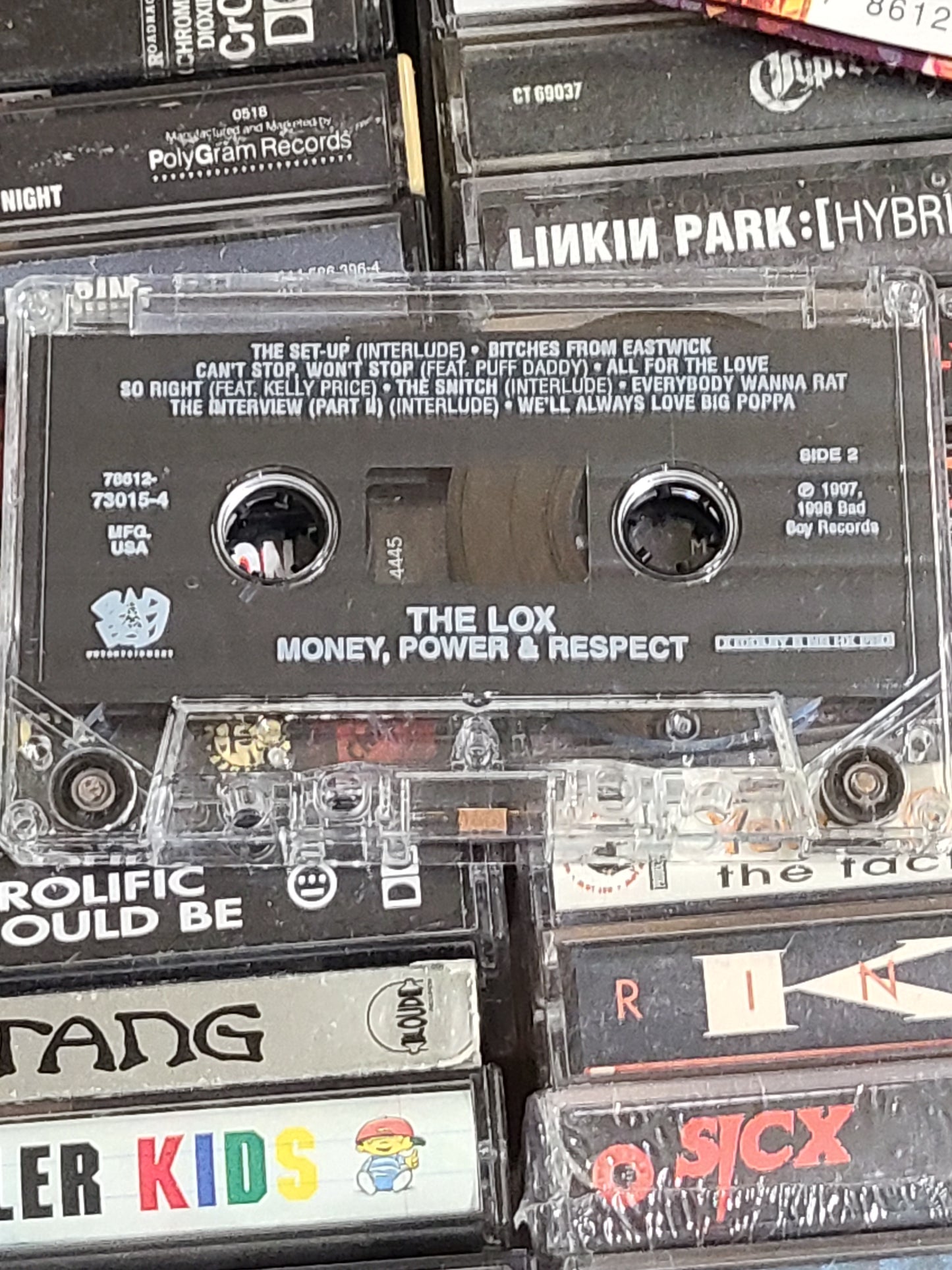 The LOX Money, Power & Respect Cassette