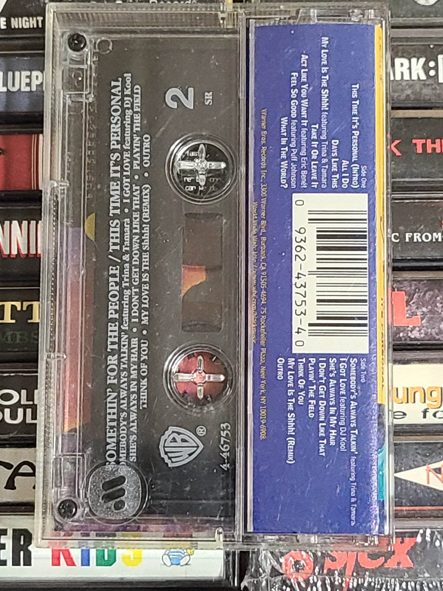 SFP This Time It's Personal Cassette R&B Prince DJ