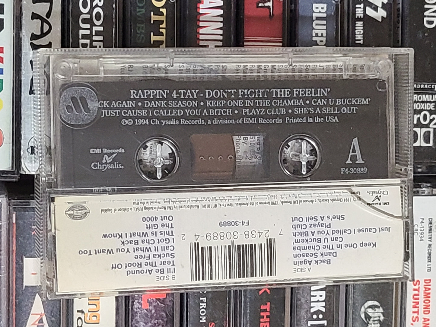 Rappin' 4-Tay Don't Fight the Feelin' Cassette