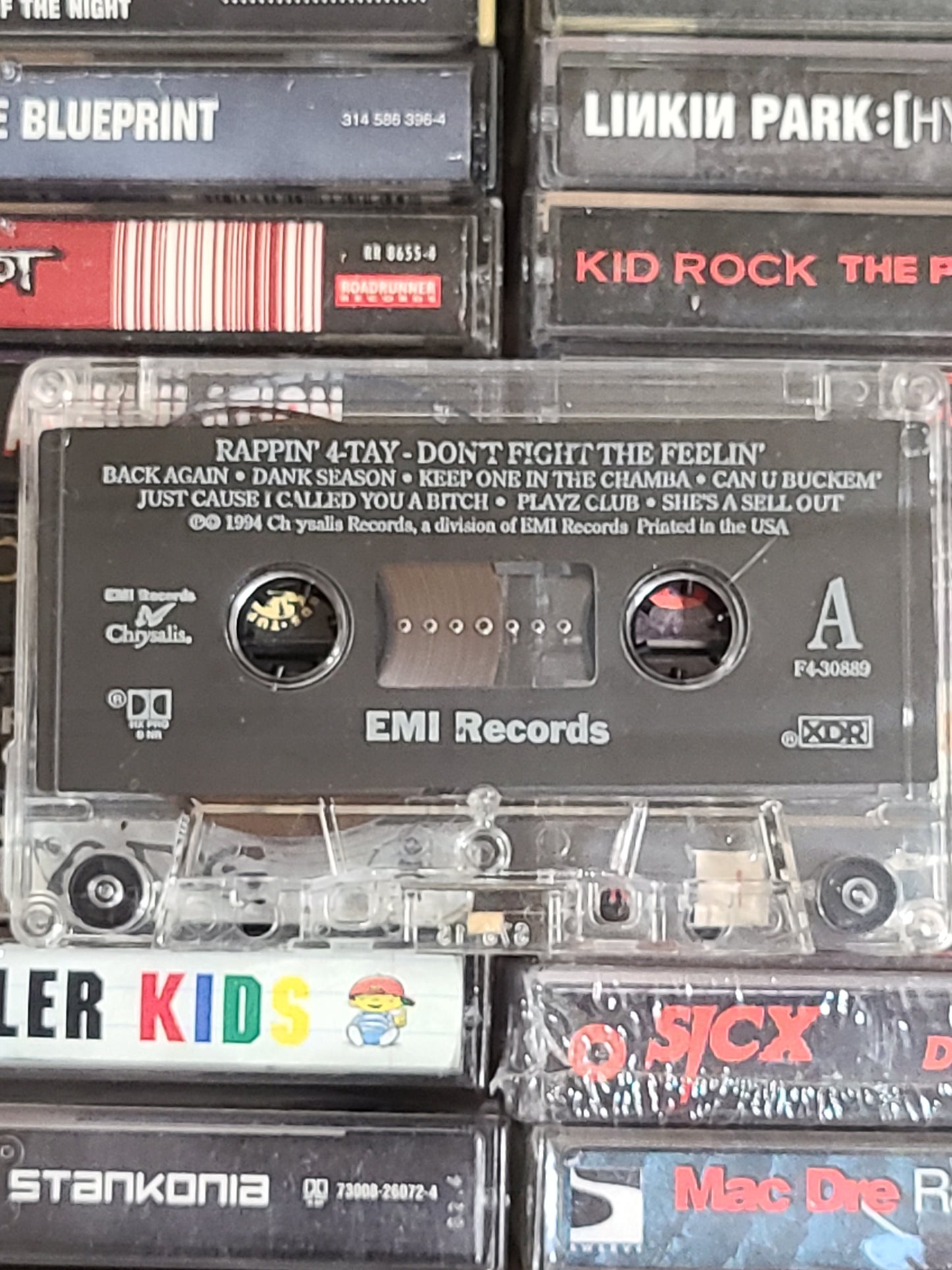 Rappin' 4-Tay Don't Fight the Feelin' Cassette