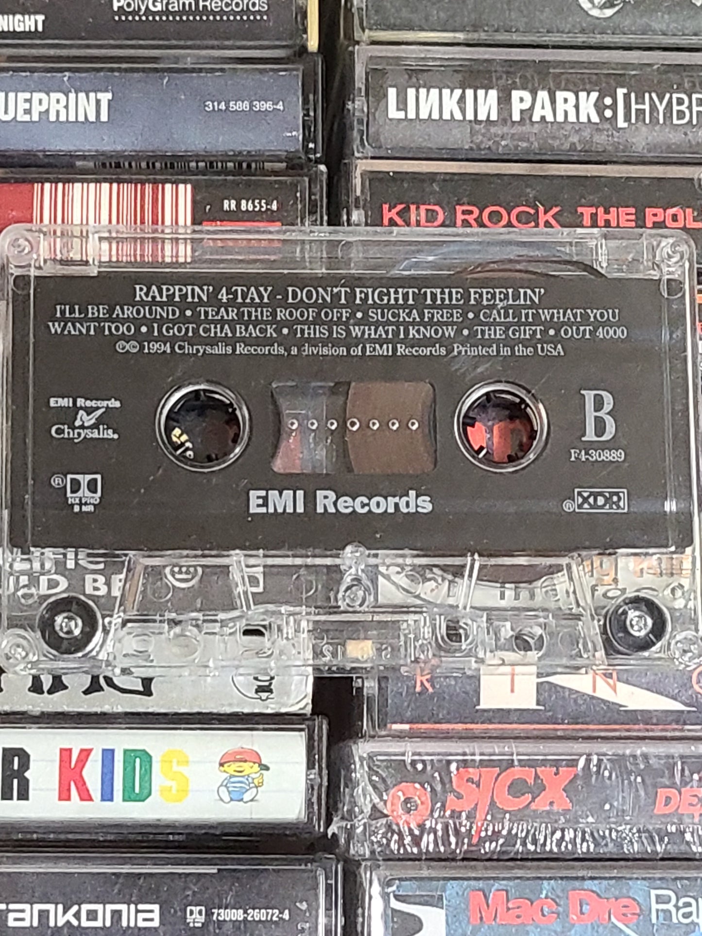 Rappin' 4-Tay Don't Fight the Feelin' Cassette