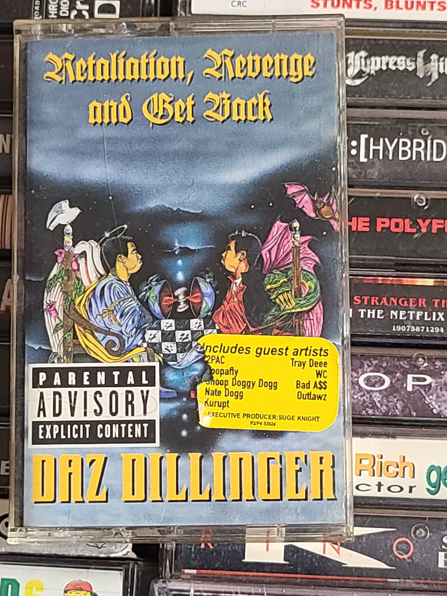 Daz Dillinger Retaliation Revenge Get Back Cassette