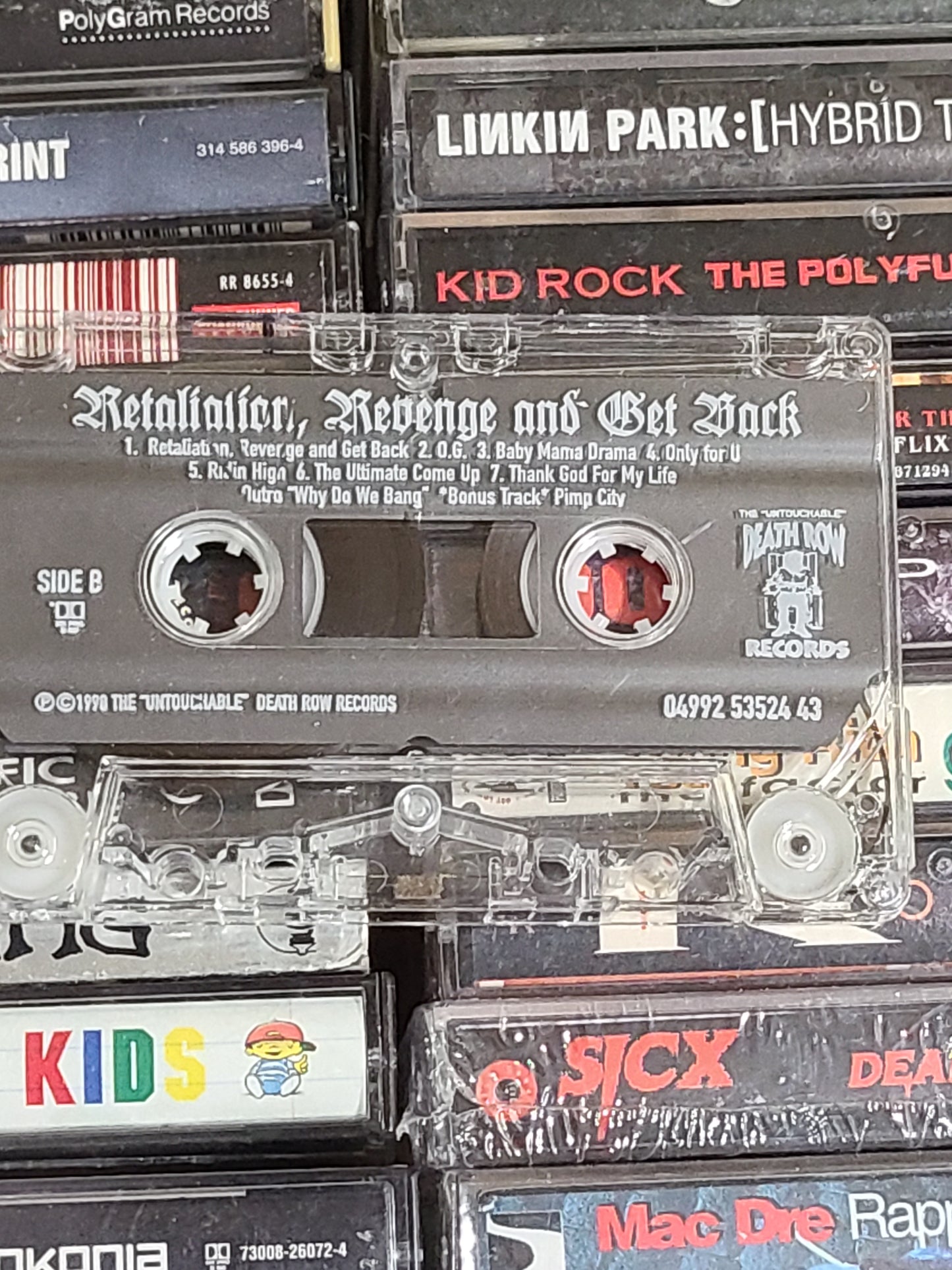 Daz Dillinger Retaliation Revenge Get Back Cassette
