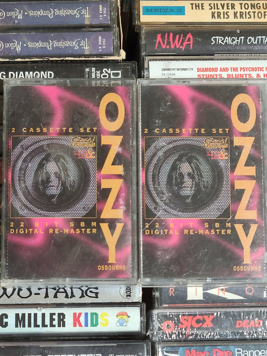 Ozzy Osbourne Live & Loud 2 Cassette Set Rare HTF OOP