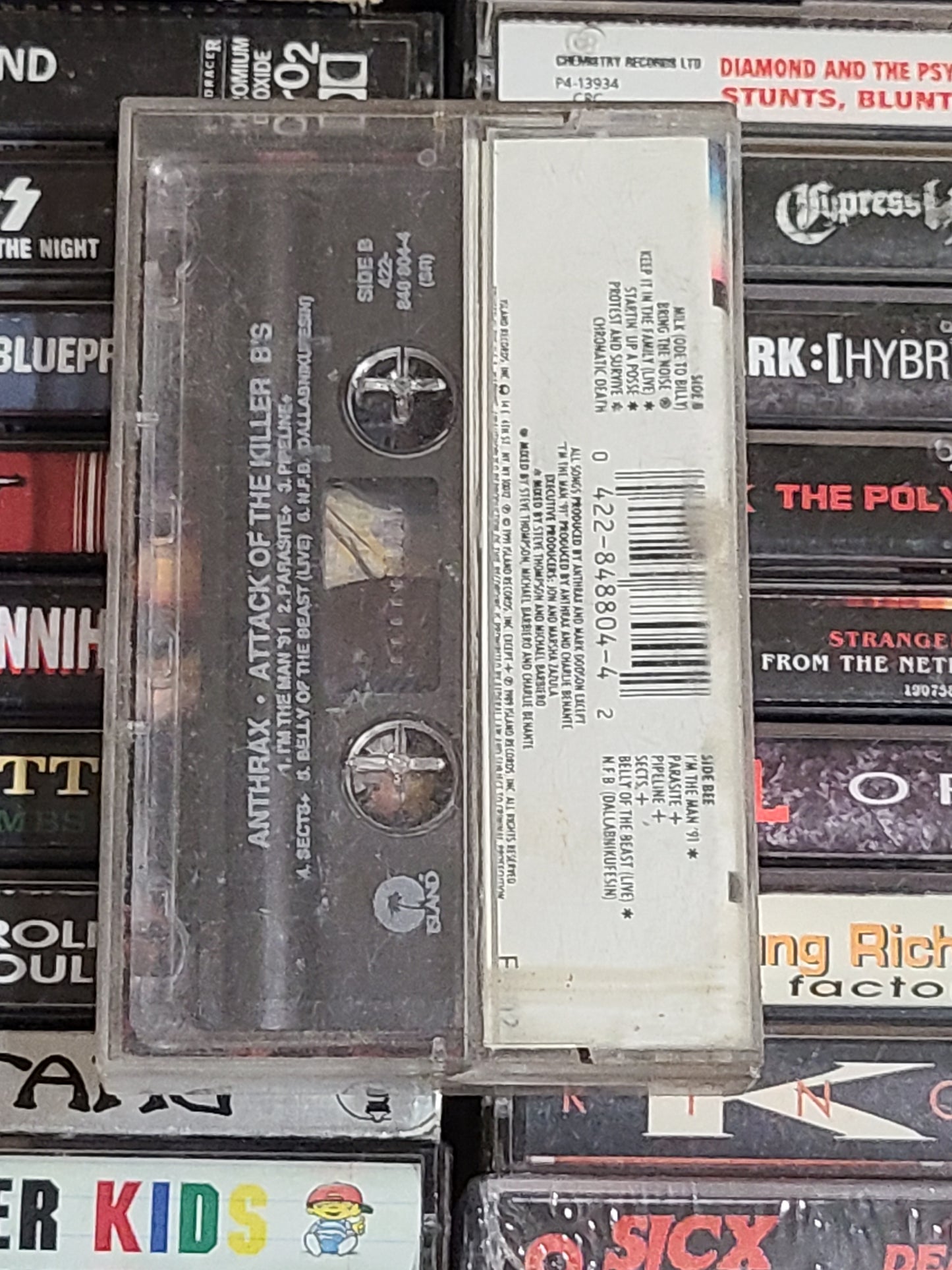 Anthrax Attack of the Killers B's Cassette