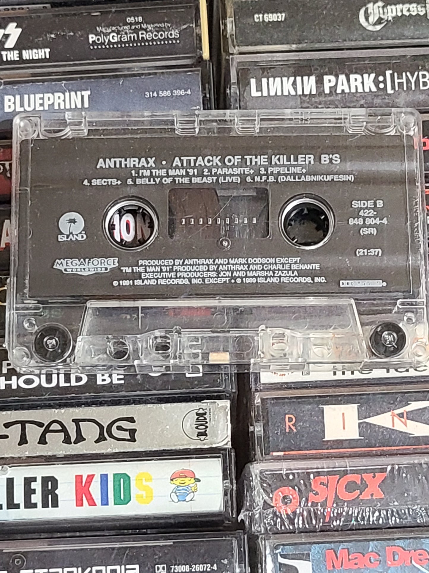 Anthrax Attack of the Killers B's Cassette