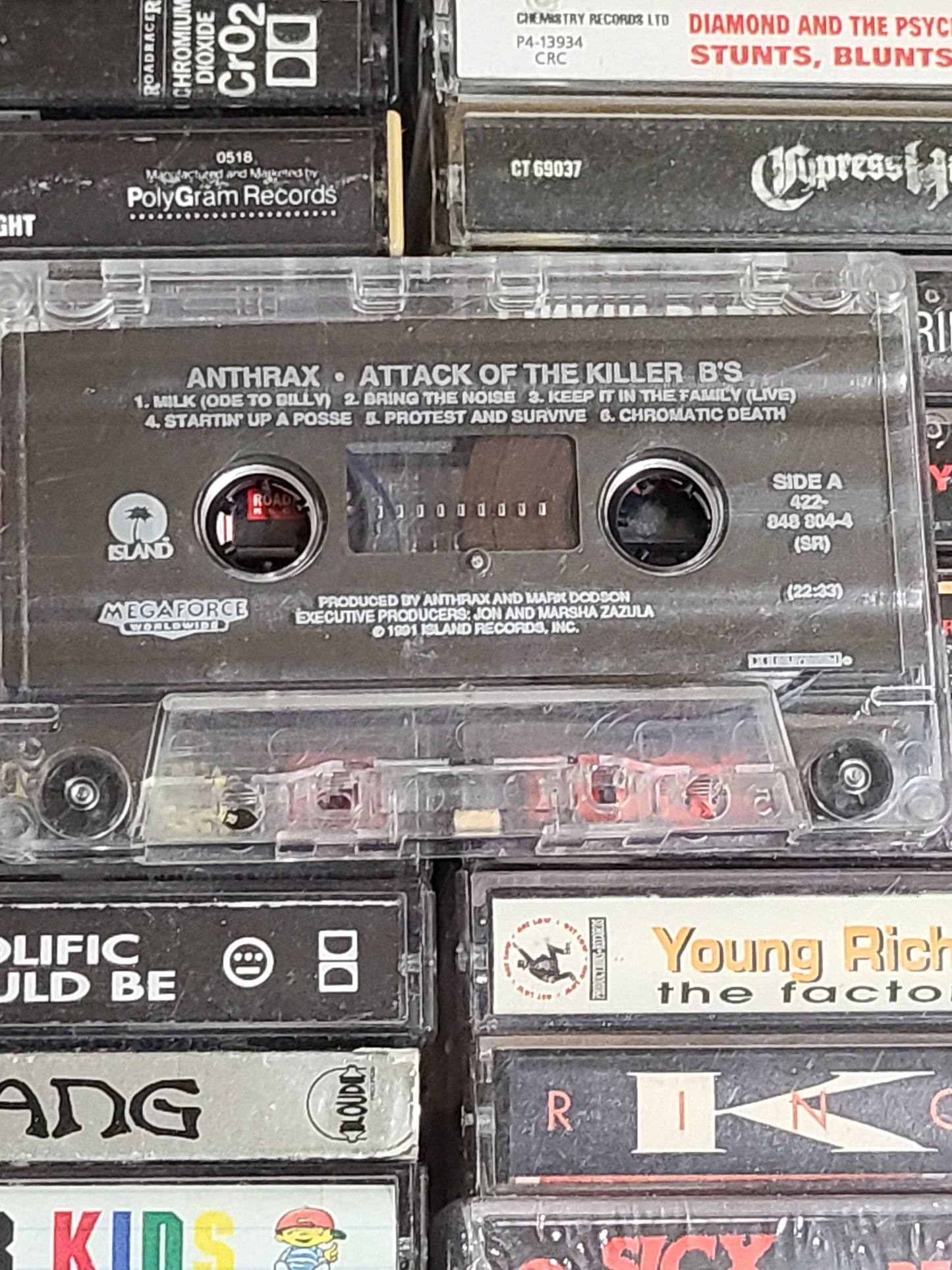 Anthrax Attack of the Killers B's Cassette