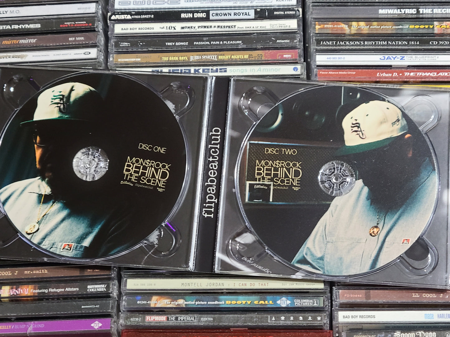 Mon$rock Behind The Scenes CD Rare HTF OOP