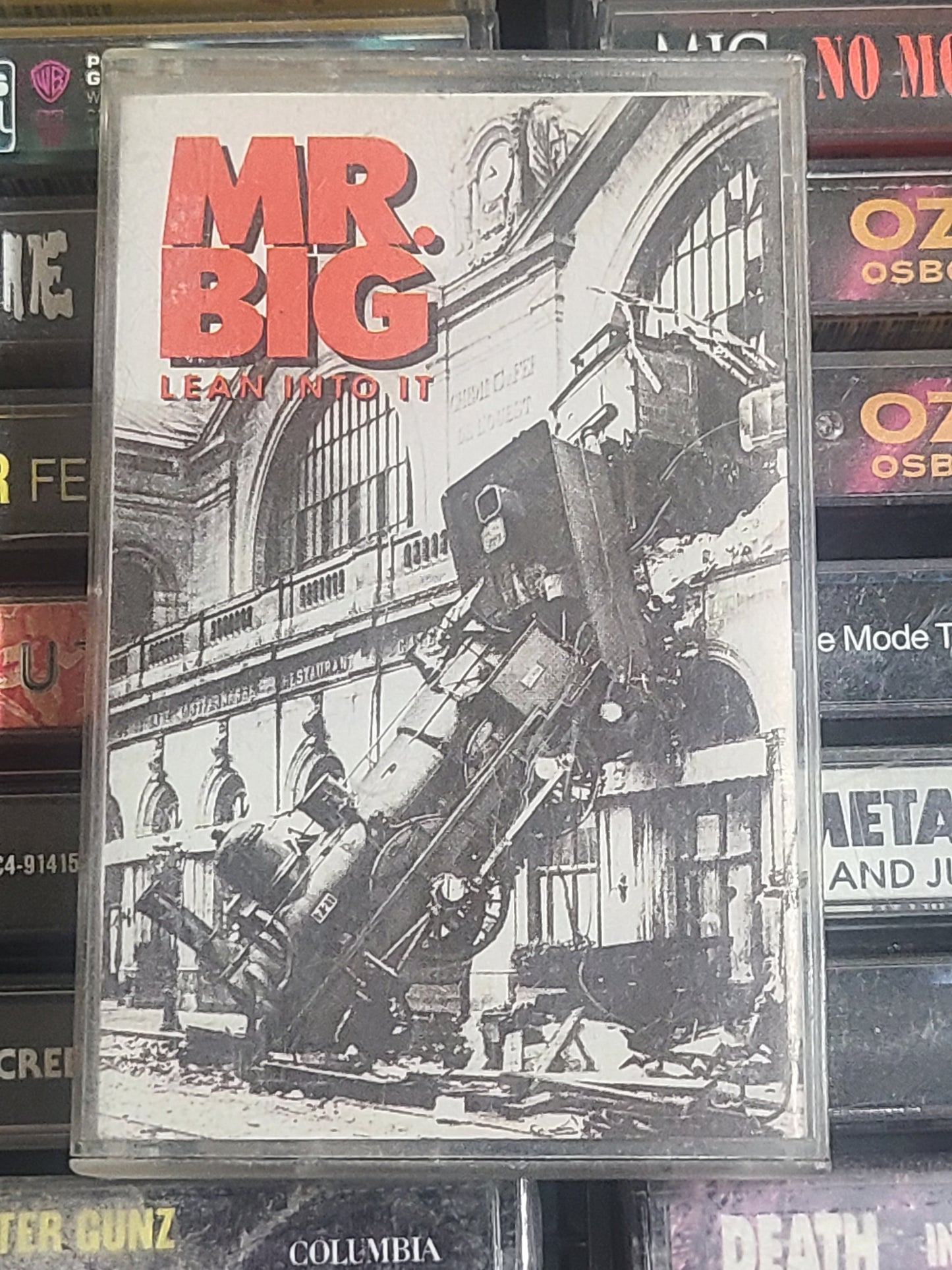 Mr. Big Lean Into It Cassette Tape
