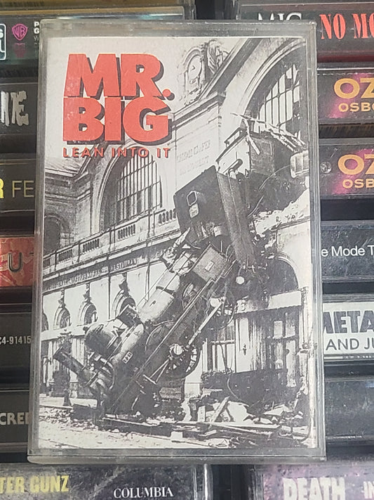 Mr. Big Lean Into It Cassette Tape