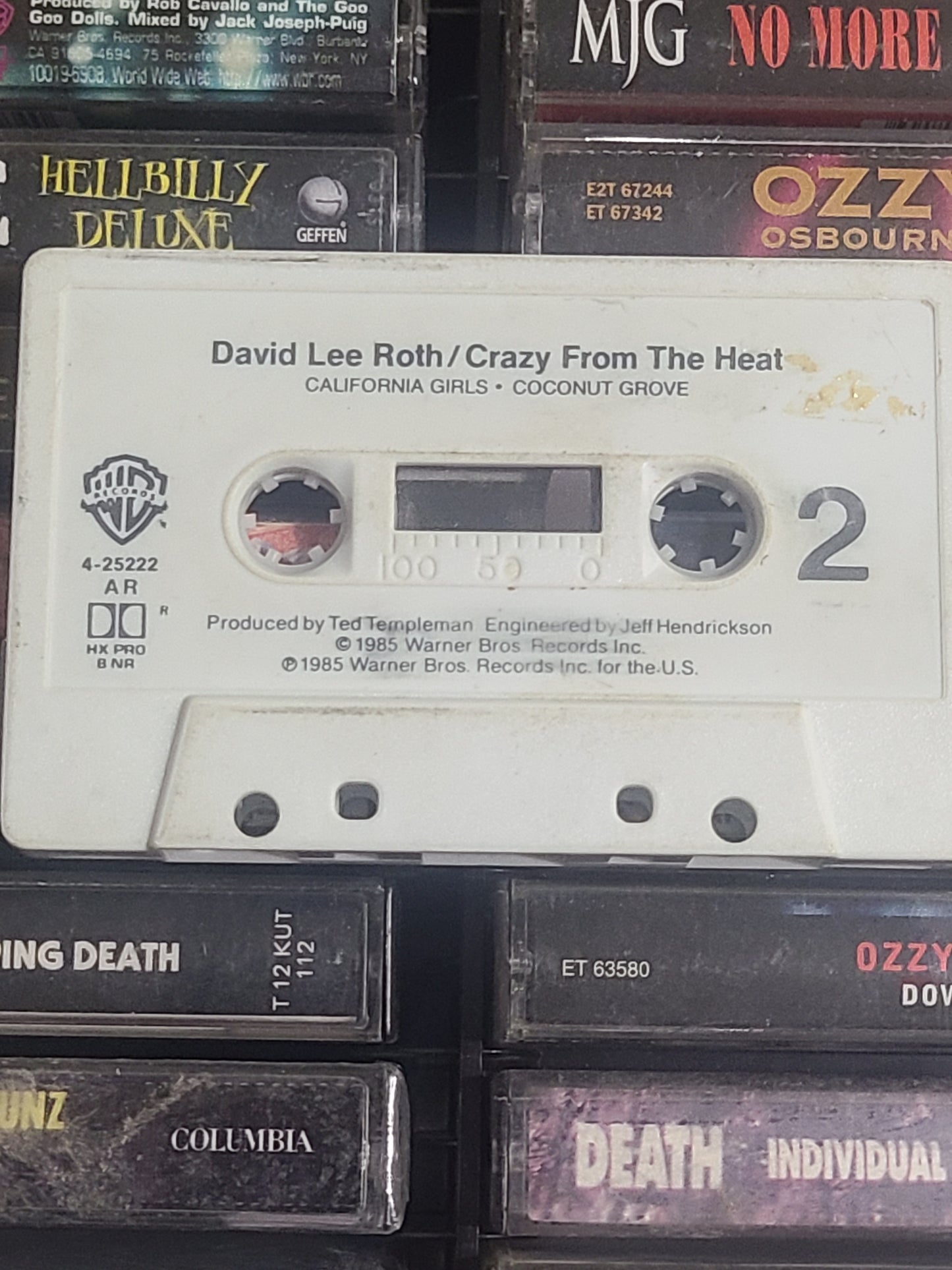 David Lee Roth : Crazy From The Heat (EP) Cassette