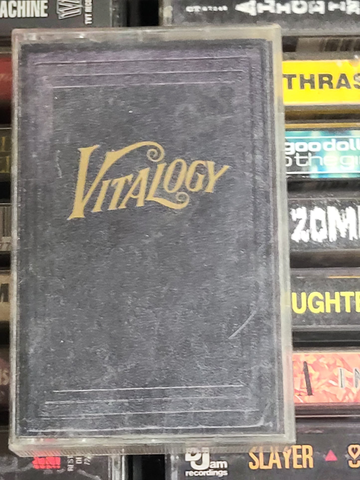 Pearl Jam Vitalogy Cassette Tape Grunge Rock
