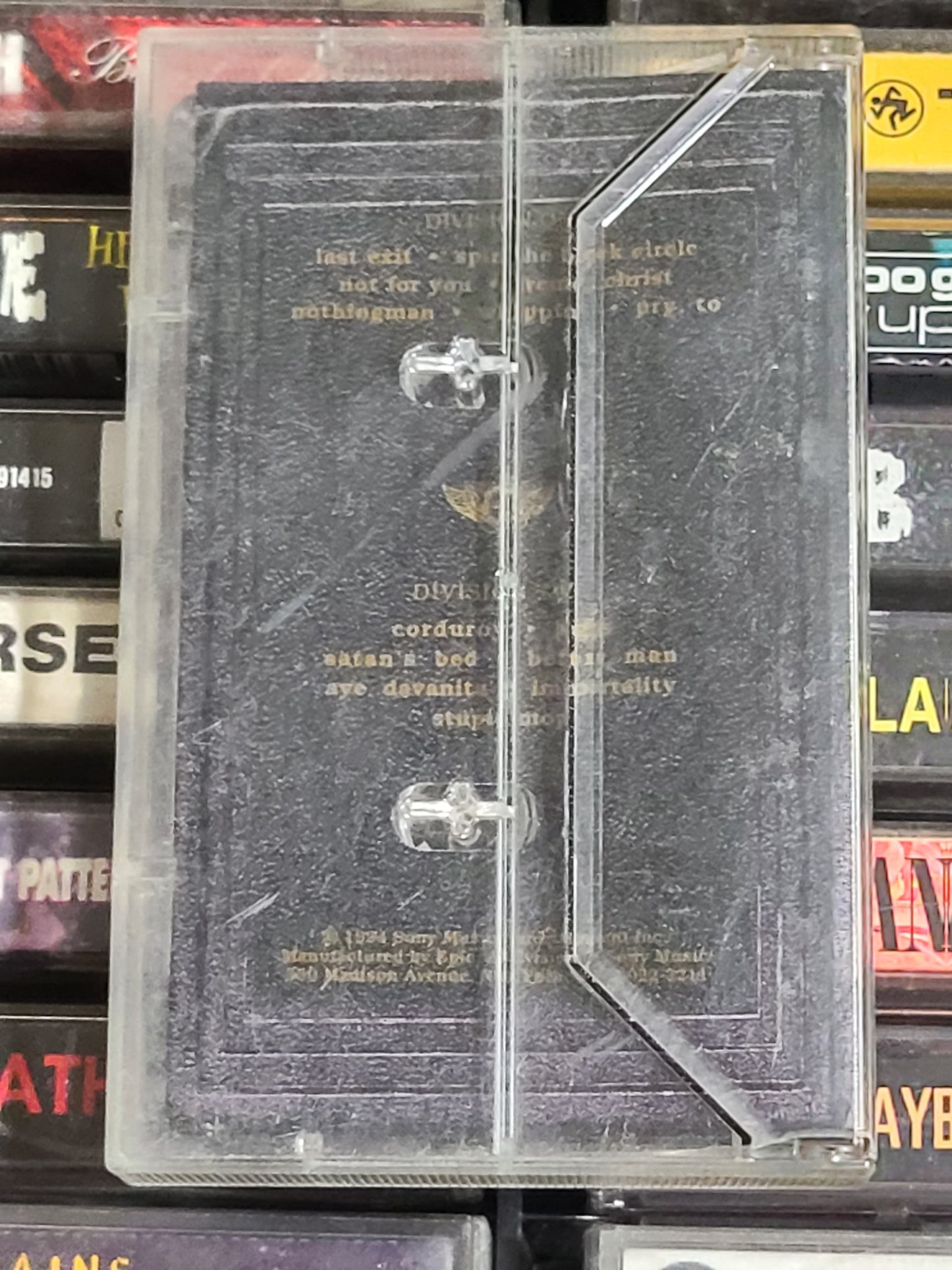 Pearl Jam Vitalogy Cassette Tape Grunge Rock