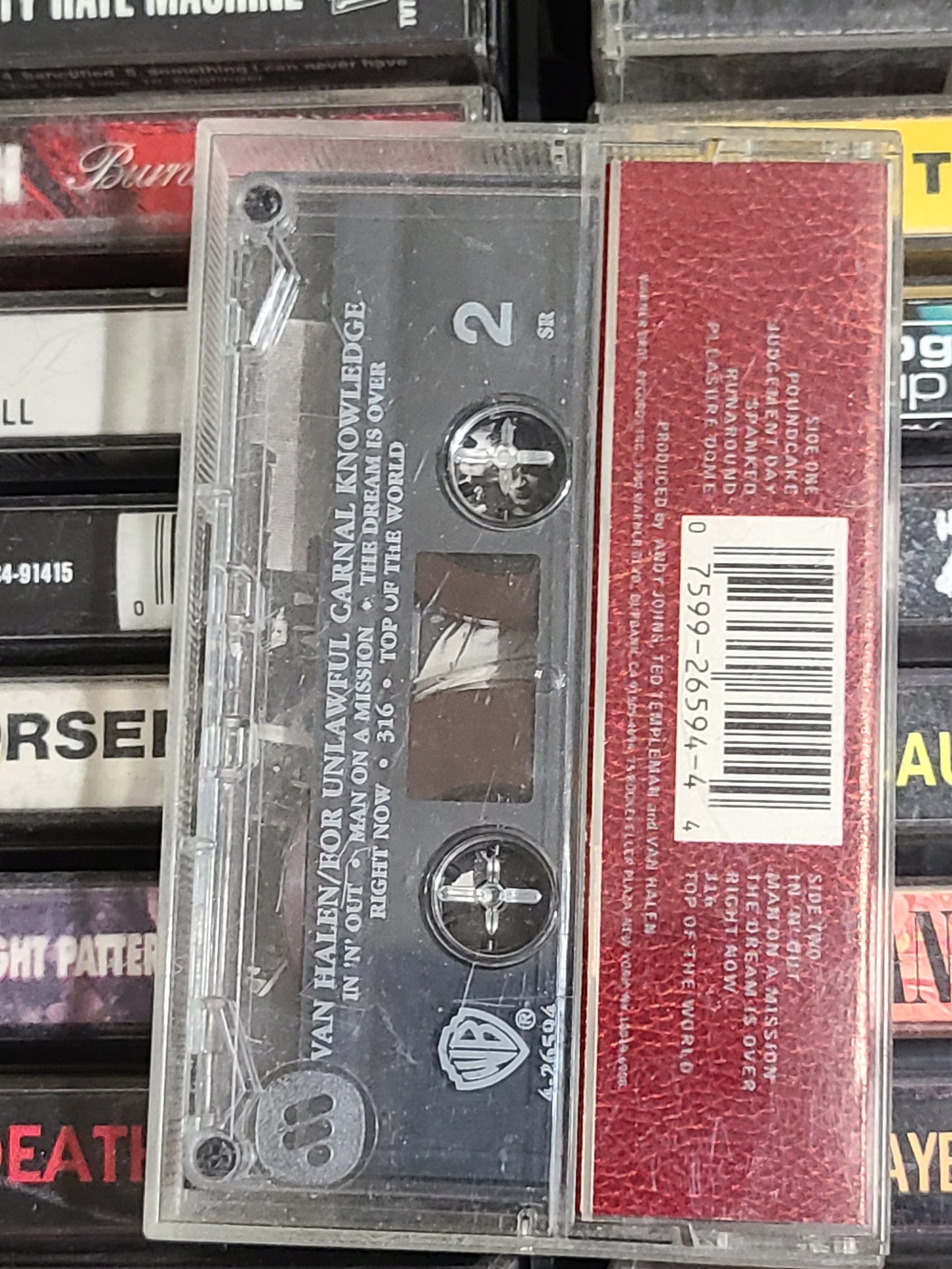 Van Halen - For Unlawful Carnal Knowledge Cassette