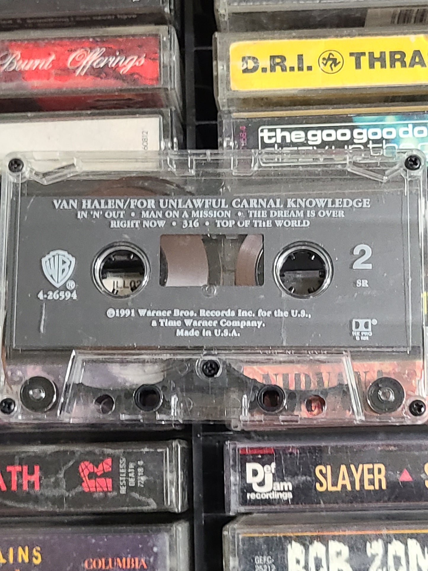 Van Halen - For Unlawful Carnal Knowledge Cassette