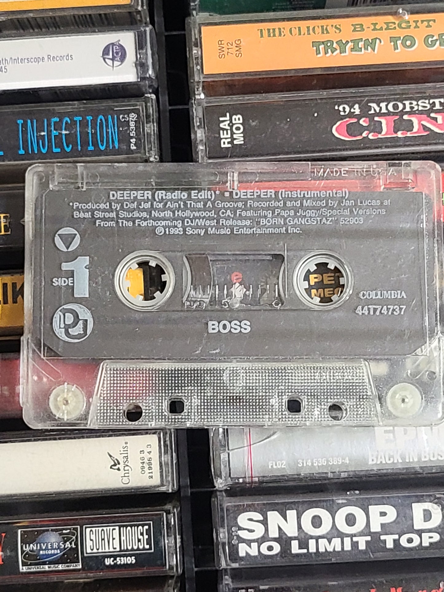Bo$$ Deeper Drive Cassette Boss Single
