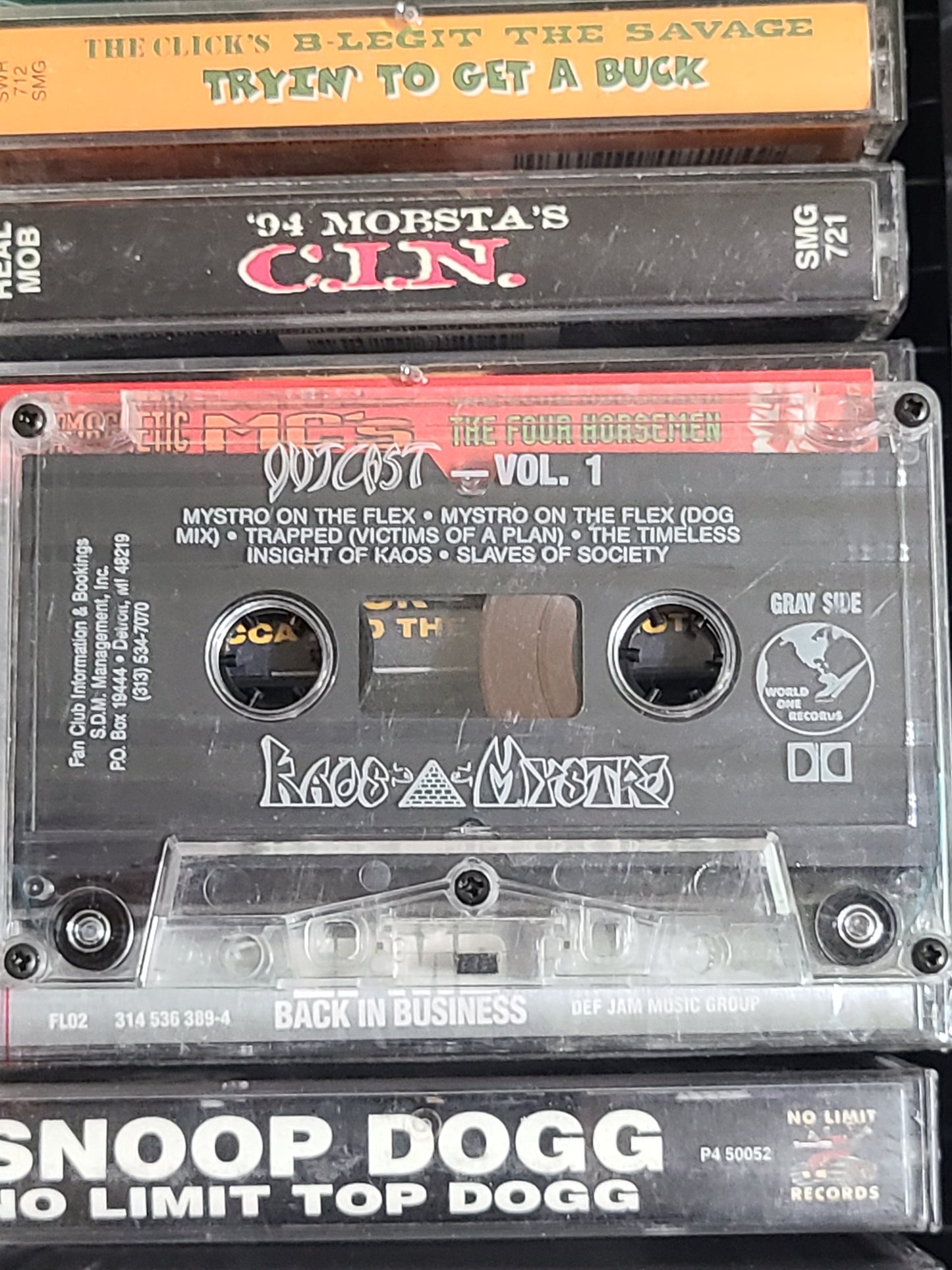 Kaos & Mystro Outcast Vol 1 Cassette