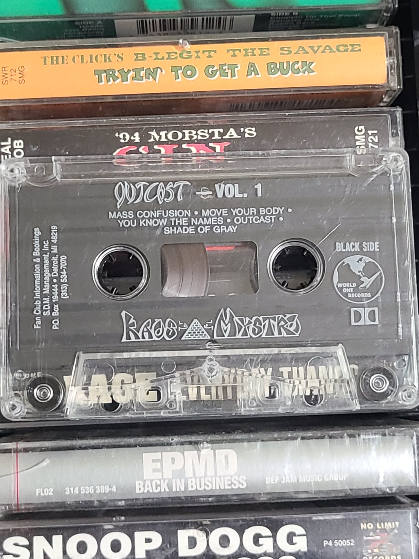 Kaos & Mystro Outcast Vol 1 Cassette