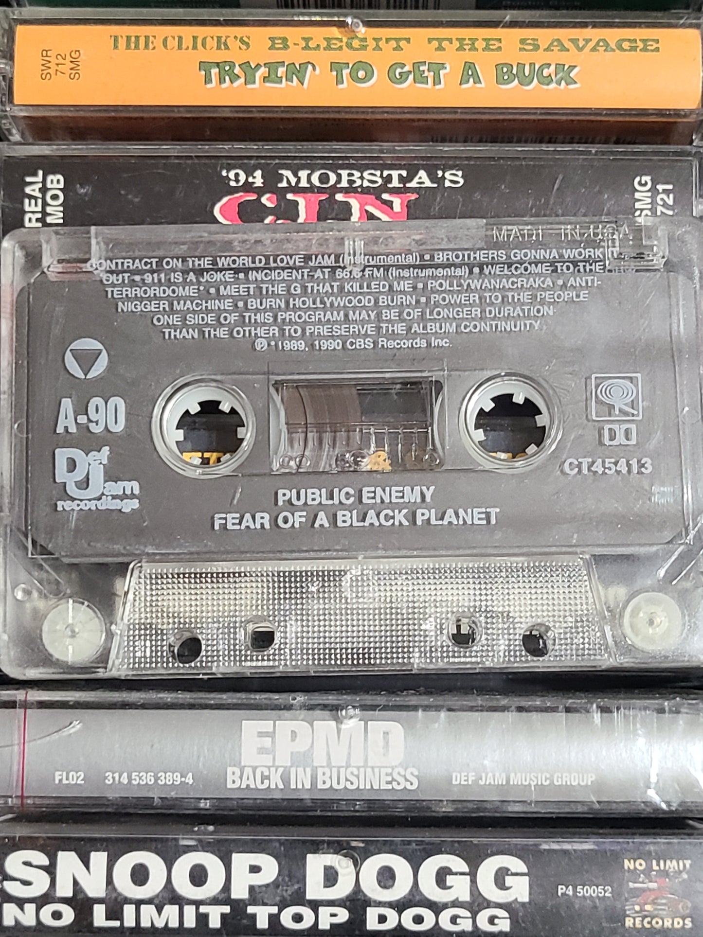 Public Enemy: Fear of a Black Planet Cassette