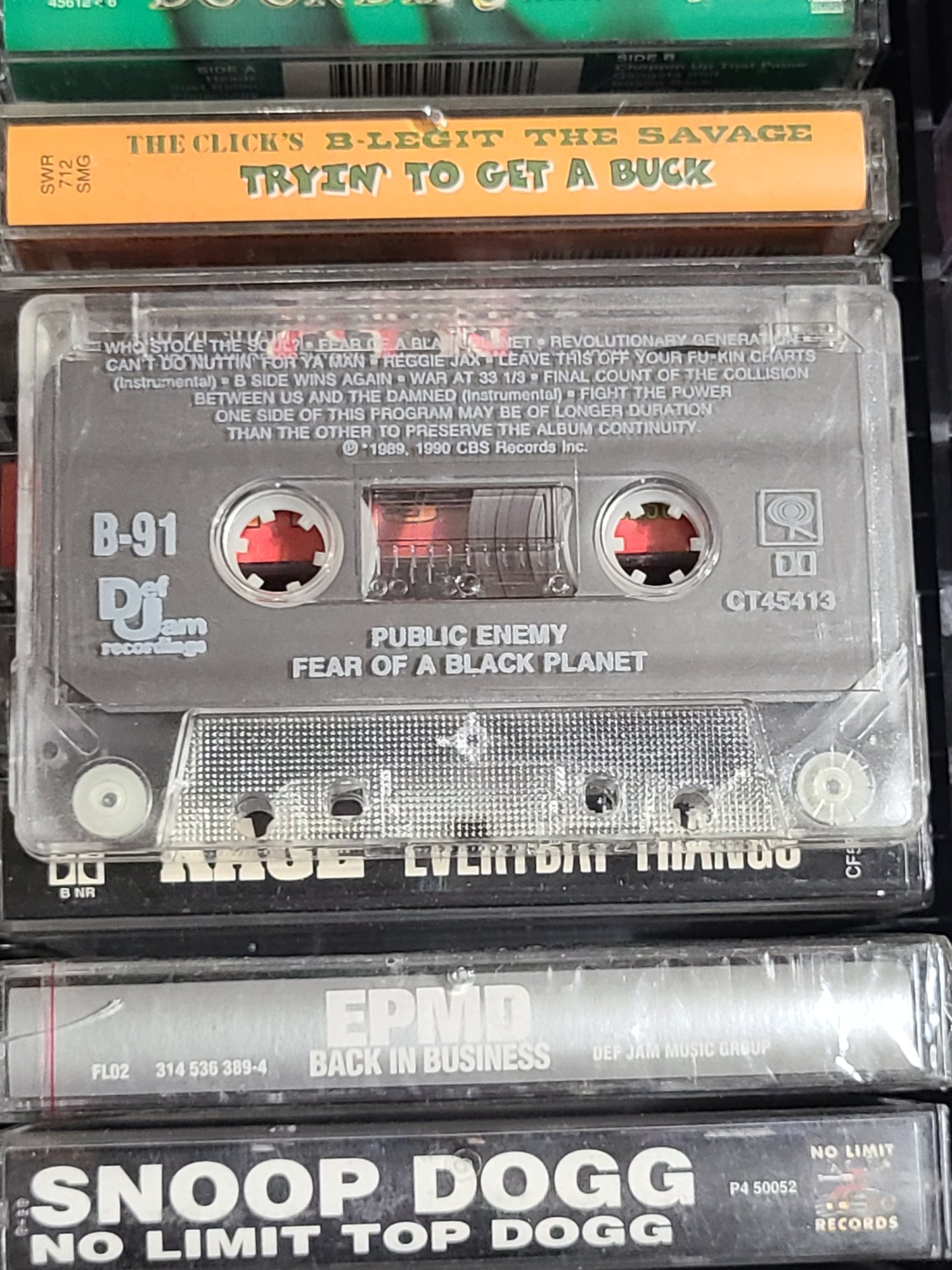 Public Enemy: Fear of a Black Planet Cassette