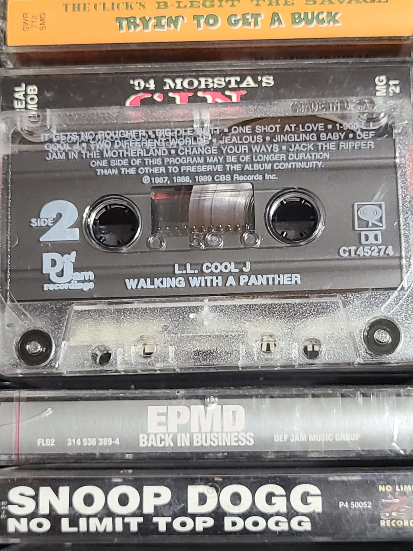 LL Cool J Walking With a Panther Cassette