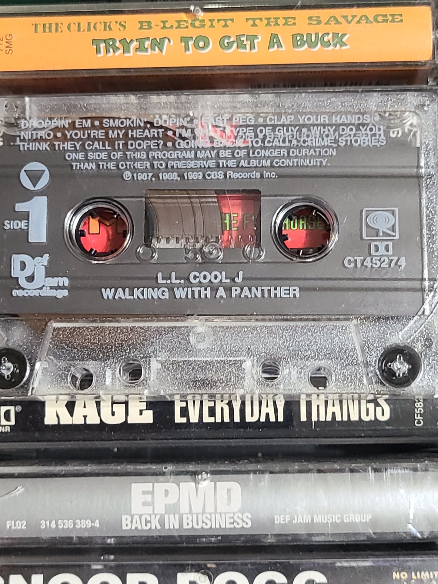 LL Cool J Walking With a Panther Cassette