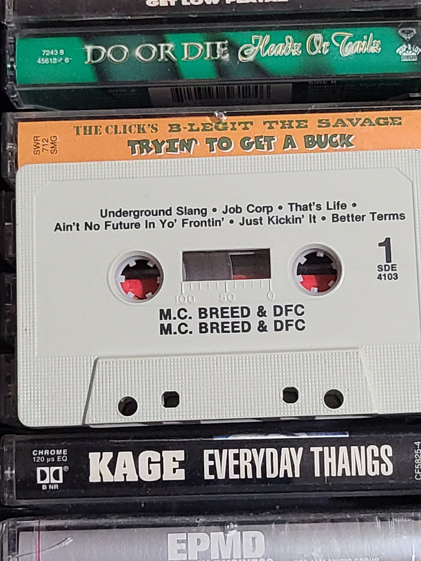 M.C. Breed & DFC Cassette Tape