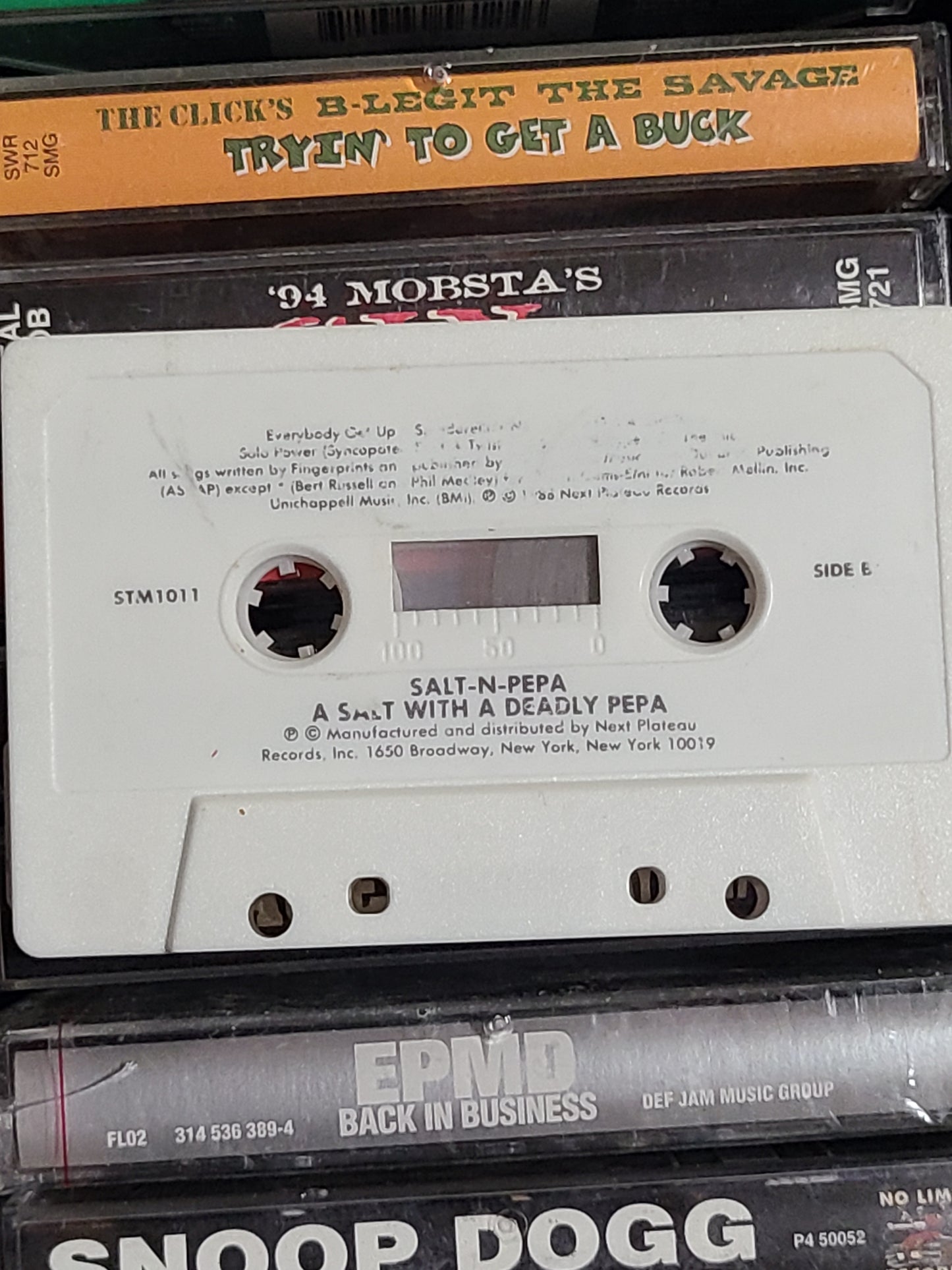 Salt-N-Pepa A Salt with a Deadly Pepa Cassette Tape Hip Hop