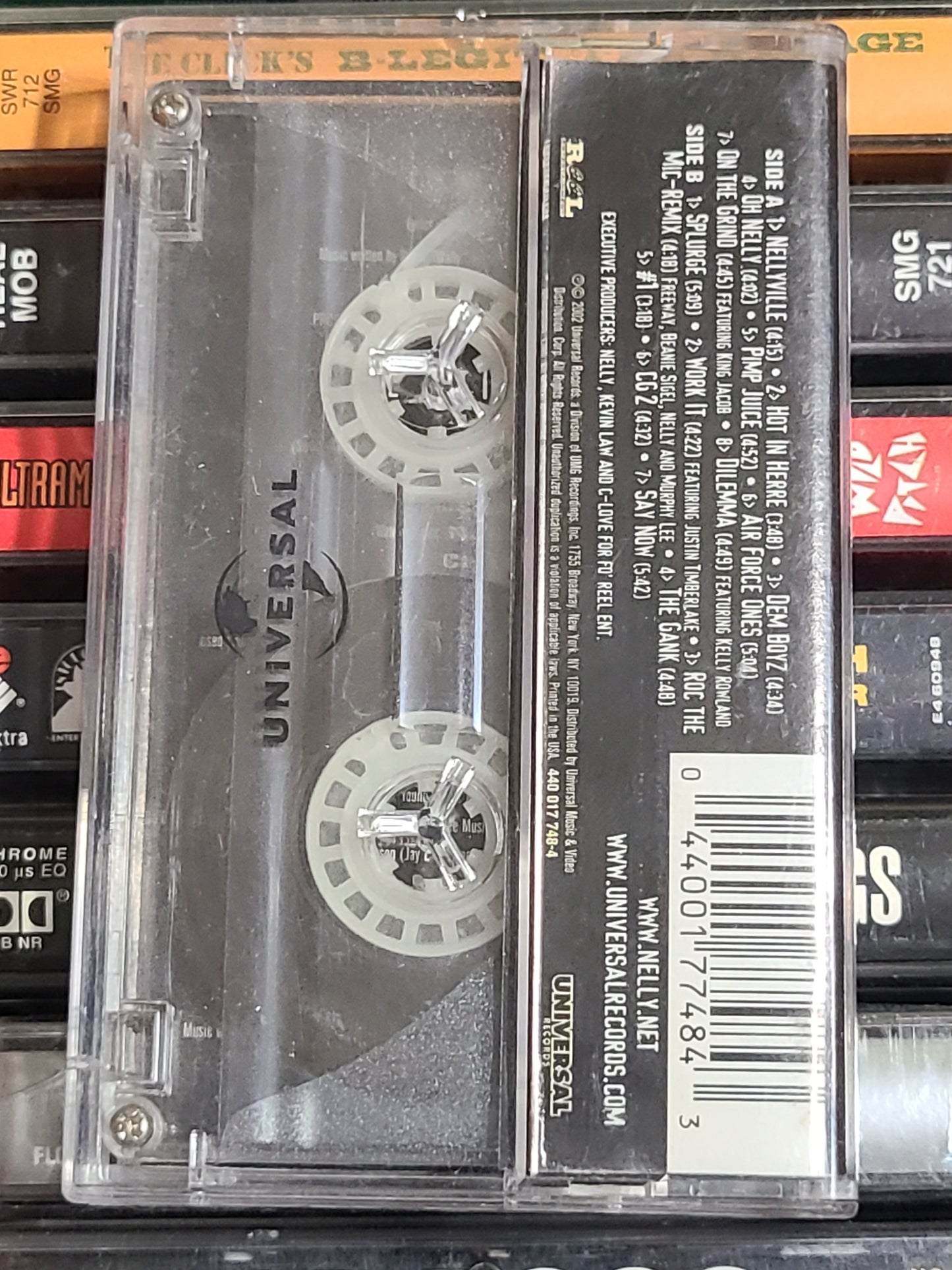 Nelly Nellyville Cassette Indonesia Import Bootleg