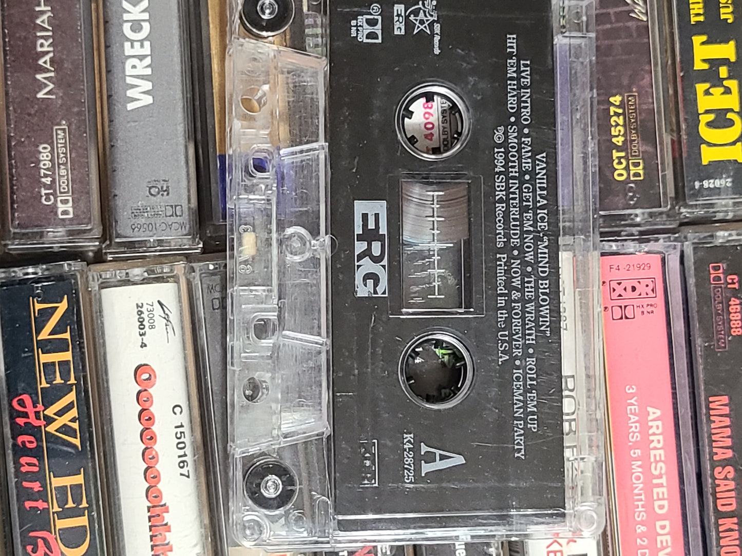 Vanilla Ice Mind Blowin' Cassette Tape HIp-Hop Rare HTF OOP