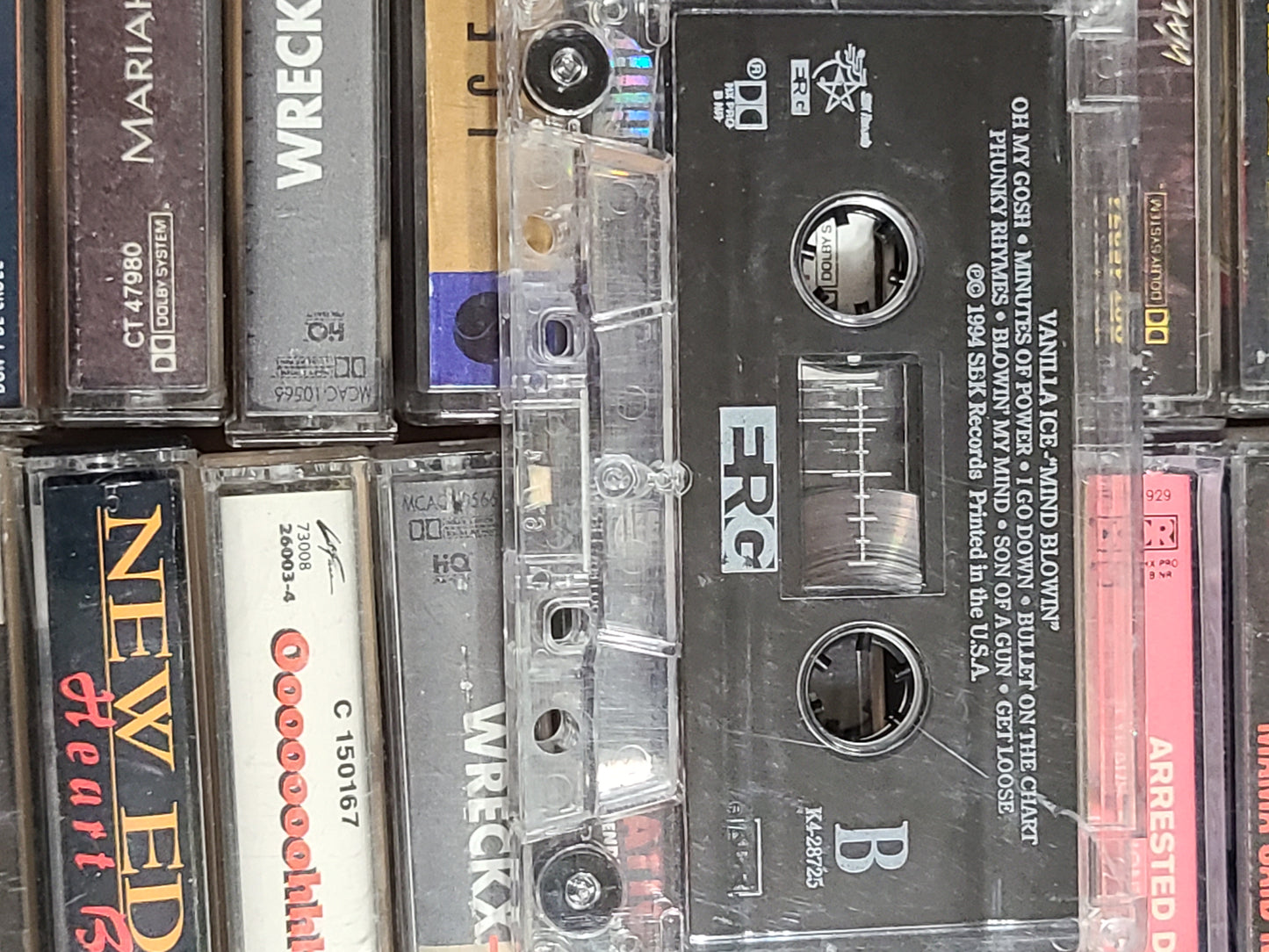 Vanilla Ice Mind Blowin' Cassette Tape HIp-Hop Rare HTF OOP