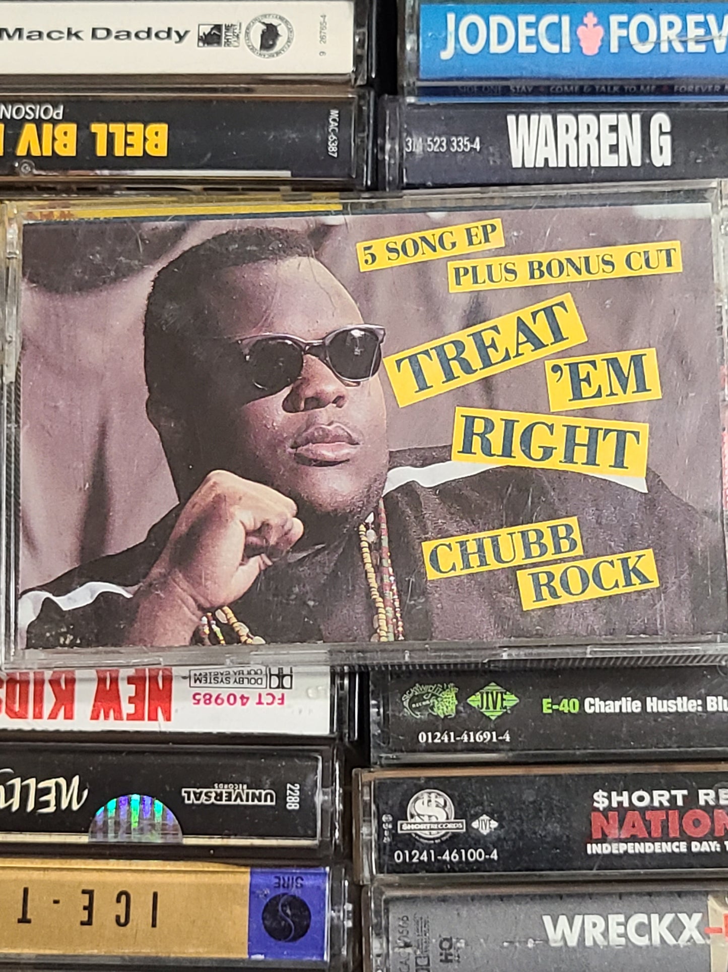 Chubb Rock Treat Em Right Cassette Tape EP