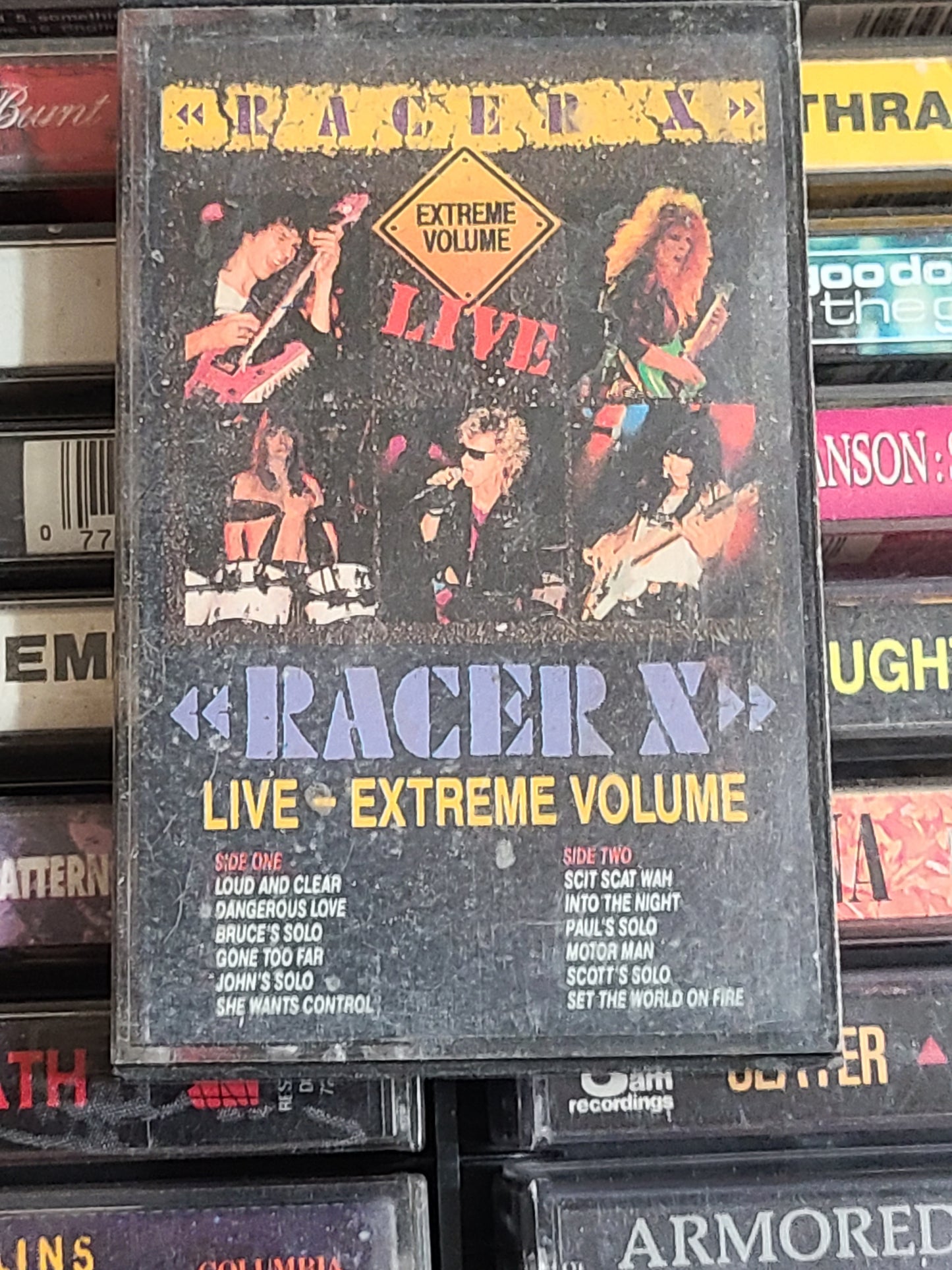 Racer X - Live Extreme Volume Cassette