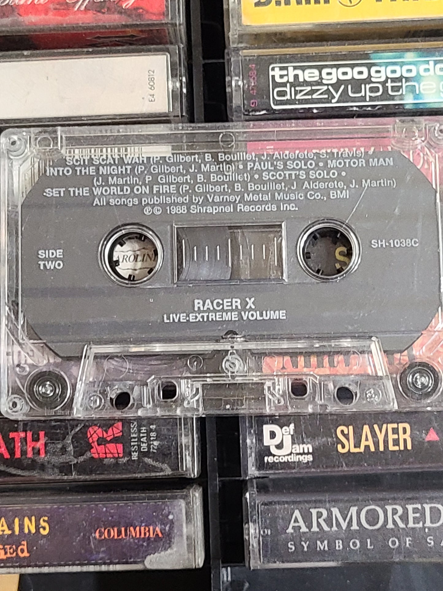 Racer X - Live Extreme Volume Cassette