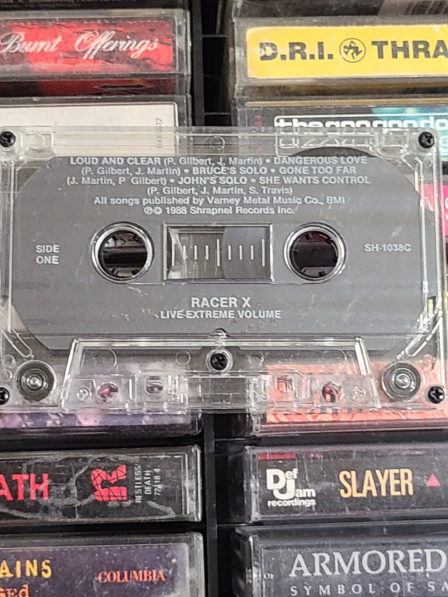 Racer X - Live Extreme Volume Cassette
