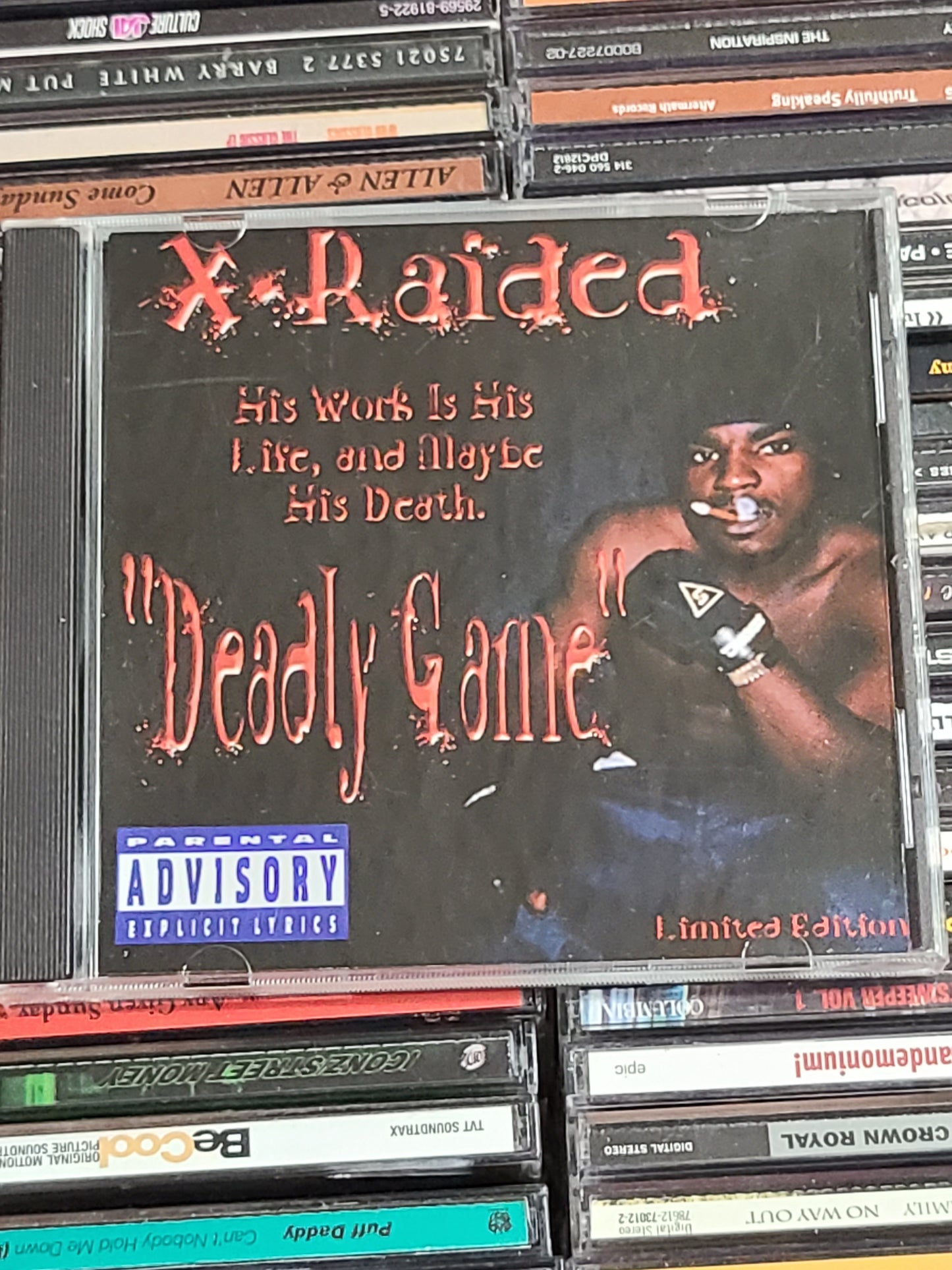 X-Raided – Deadly Game CD C-Bo Rare HTF OOP