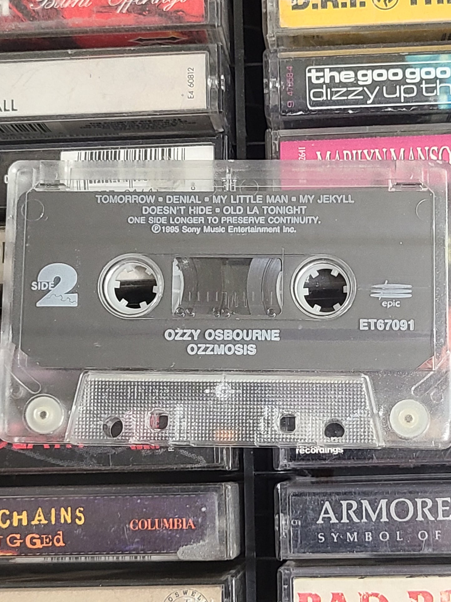 Ozzy Osbourne Ozzmosis Cassette
