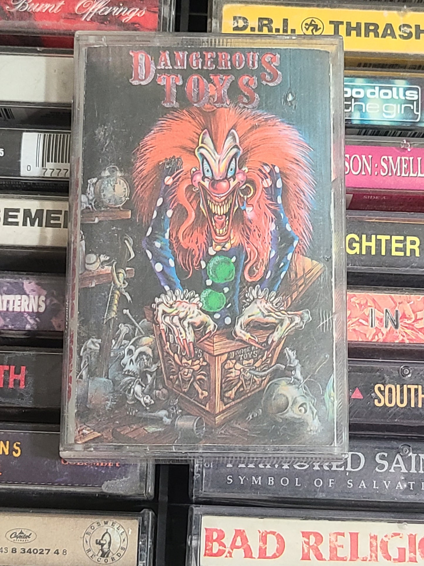 Dangerous Toys Hellacious Arces Cassette Tape