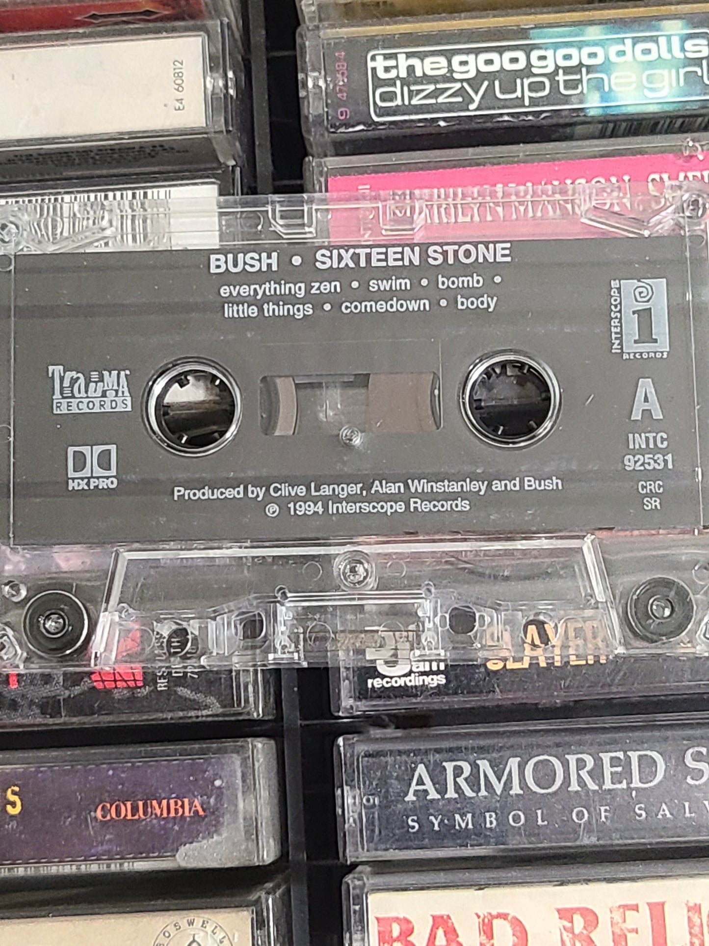 Bush Sixteen Stone Cassette Tape