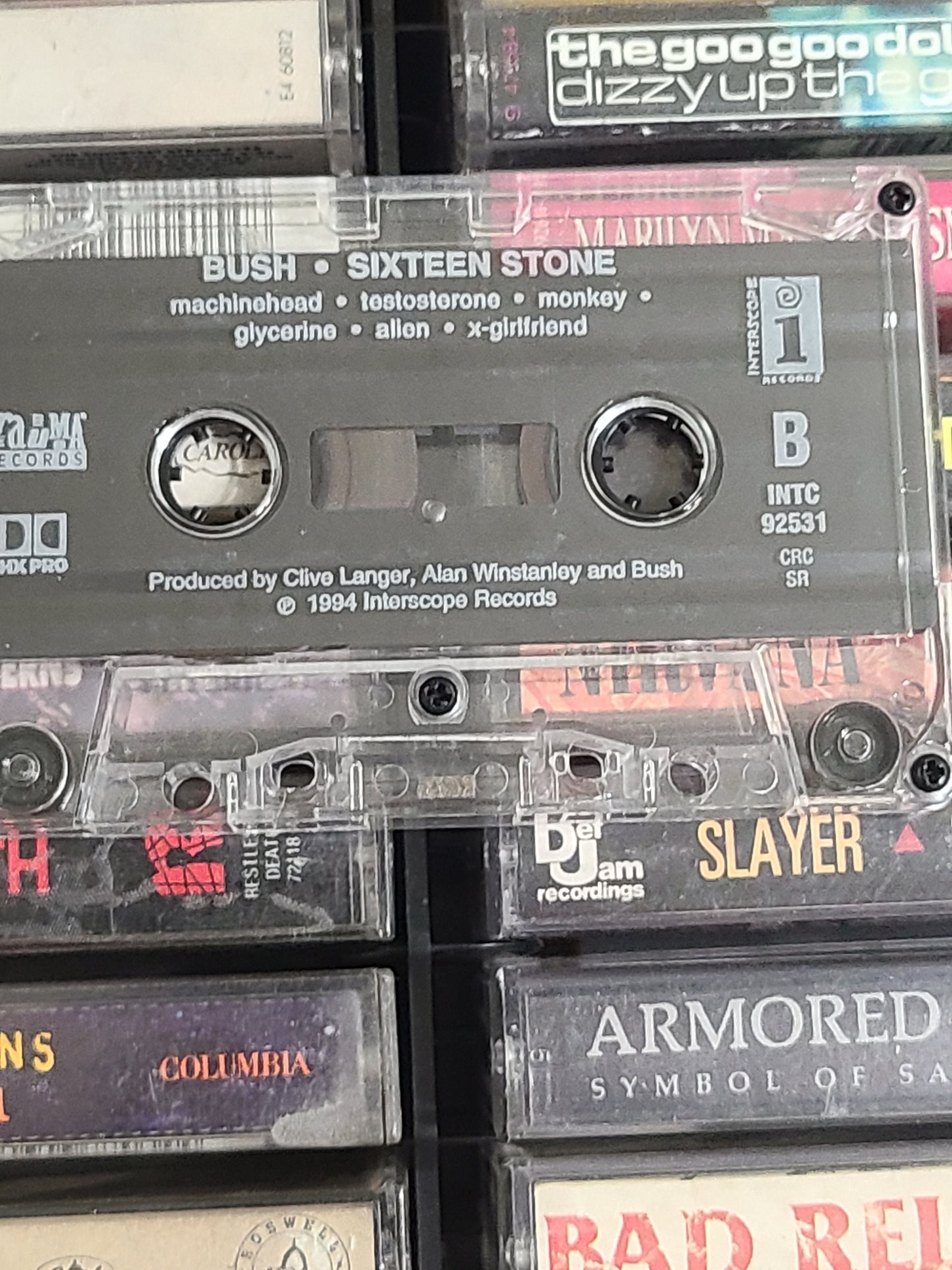Bush Sixteen Stone Cassette Tape