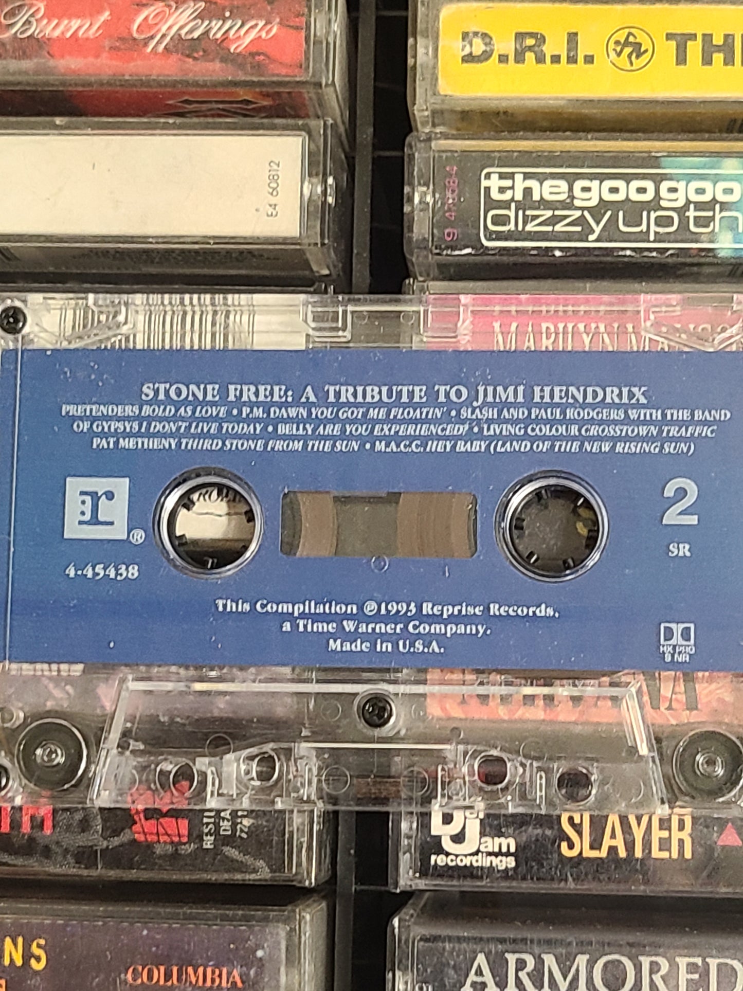 Jimi Hendrix Stone Free Tribute Cassette