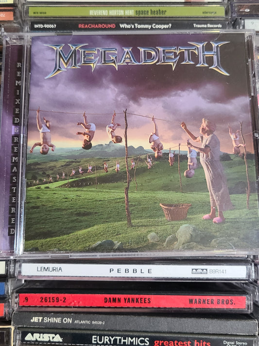 Megadeth Youthanasia: Remastered CD