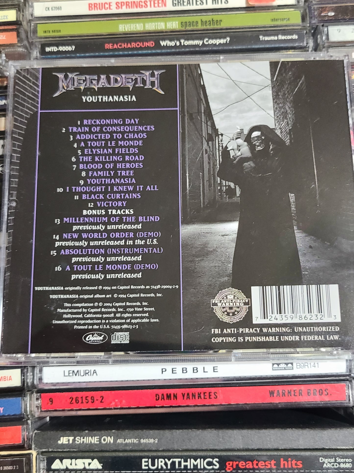 Megadeth Youthanasia: Remastered CD