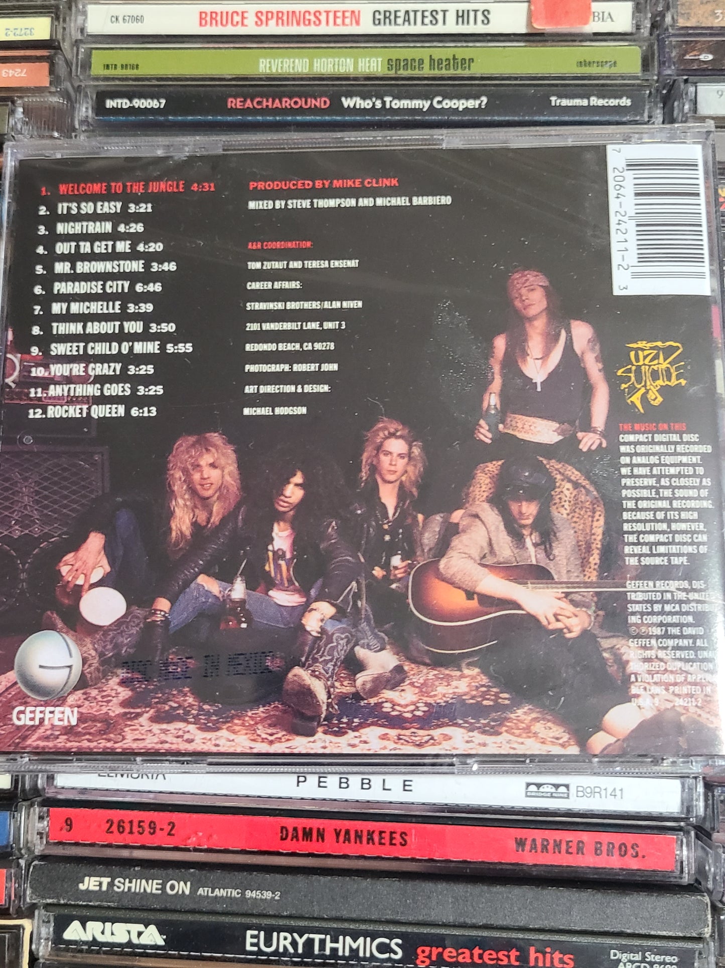 Guns N' Roses Appetite for Destruction CD New