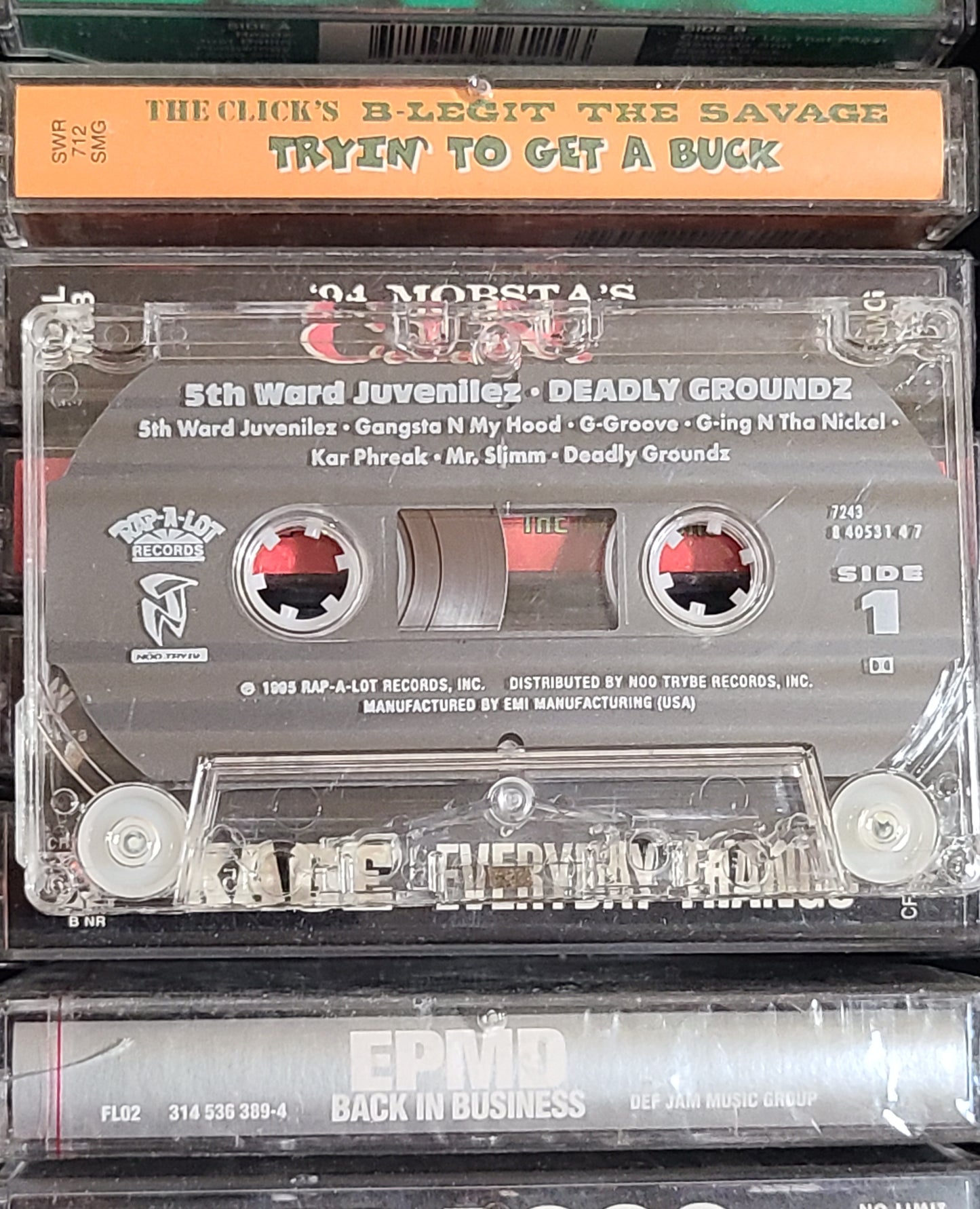 5th Ward Juvenilez Deadly Groundz Cassette Rare HTF OOP